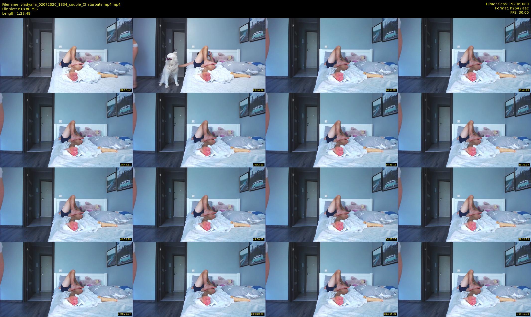 vladyana — 84 minute Chaturbate couple cam show recording, 1080p, Jul 2, 2020