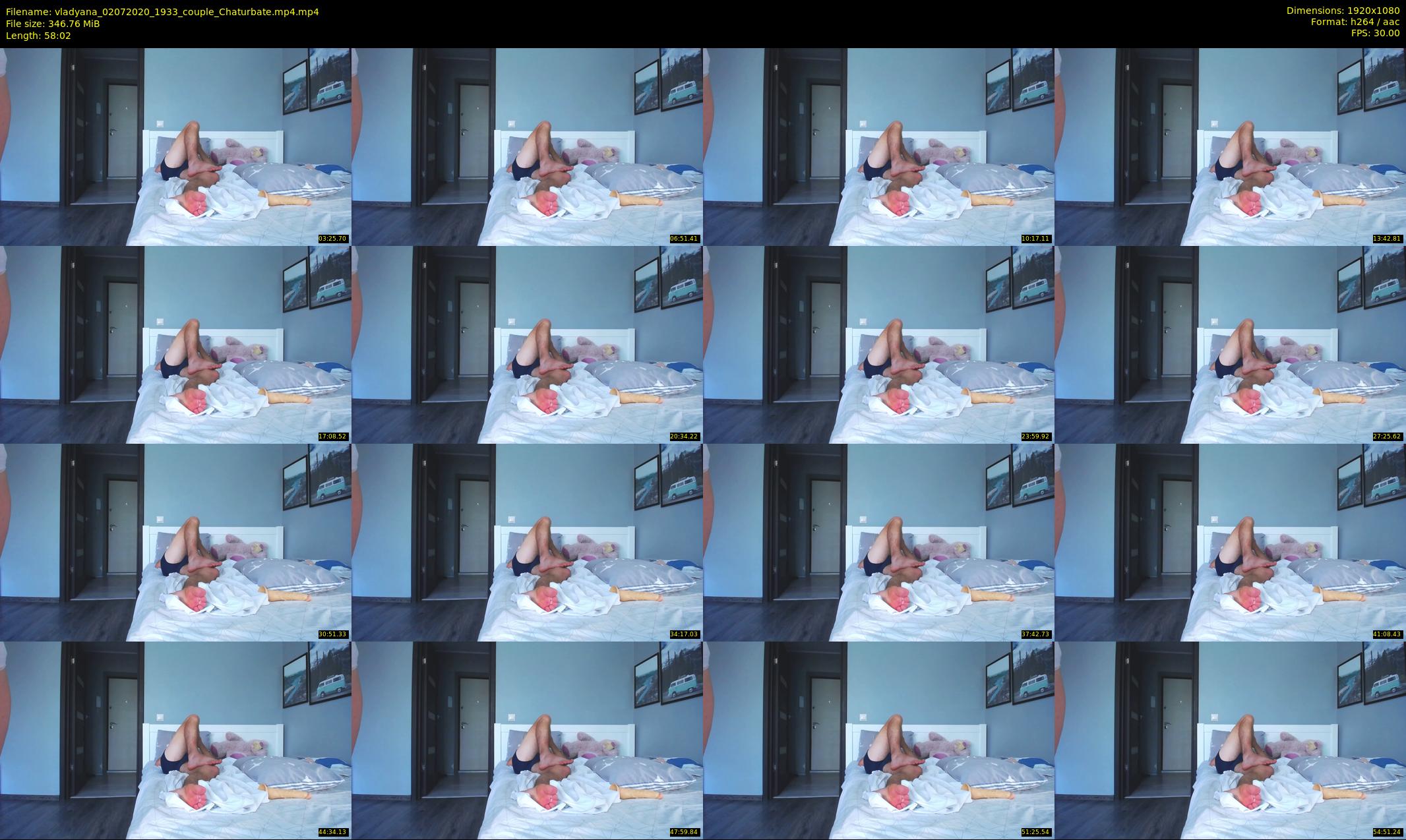 vladyana — 59 minute Chaturbate couple cam show recording, 1080p, Jul 2, 2020