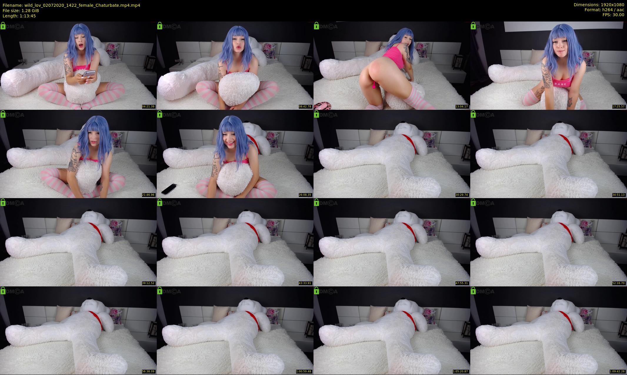 wild_lov — 74 minute Chaturbate female cam show recording, 1080p, Jul 2, 2020