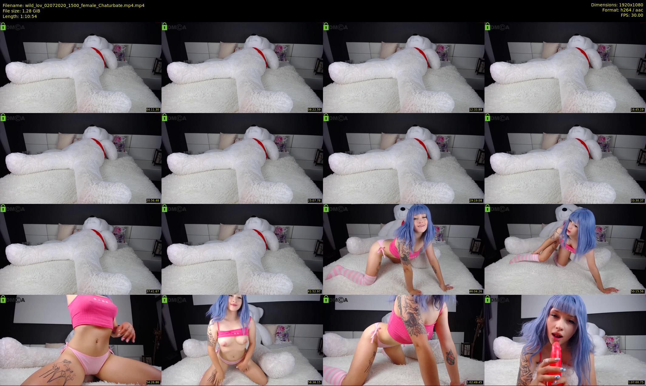 wild_lov — 71 minute Chaturbate female cam show recording, 1080p, Jul 2, 2020
