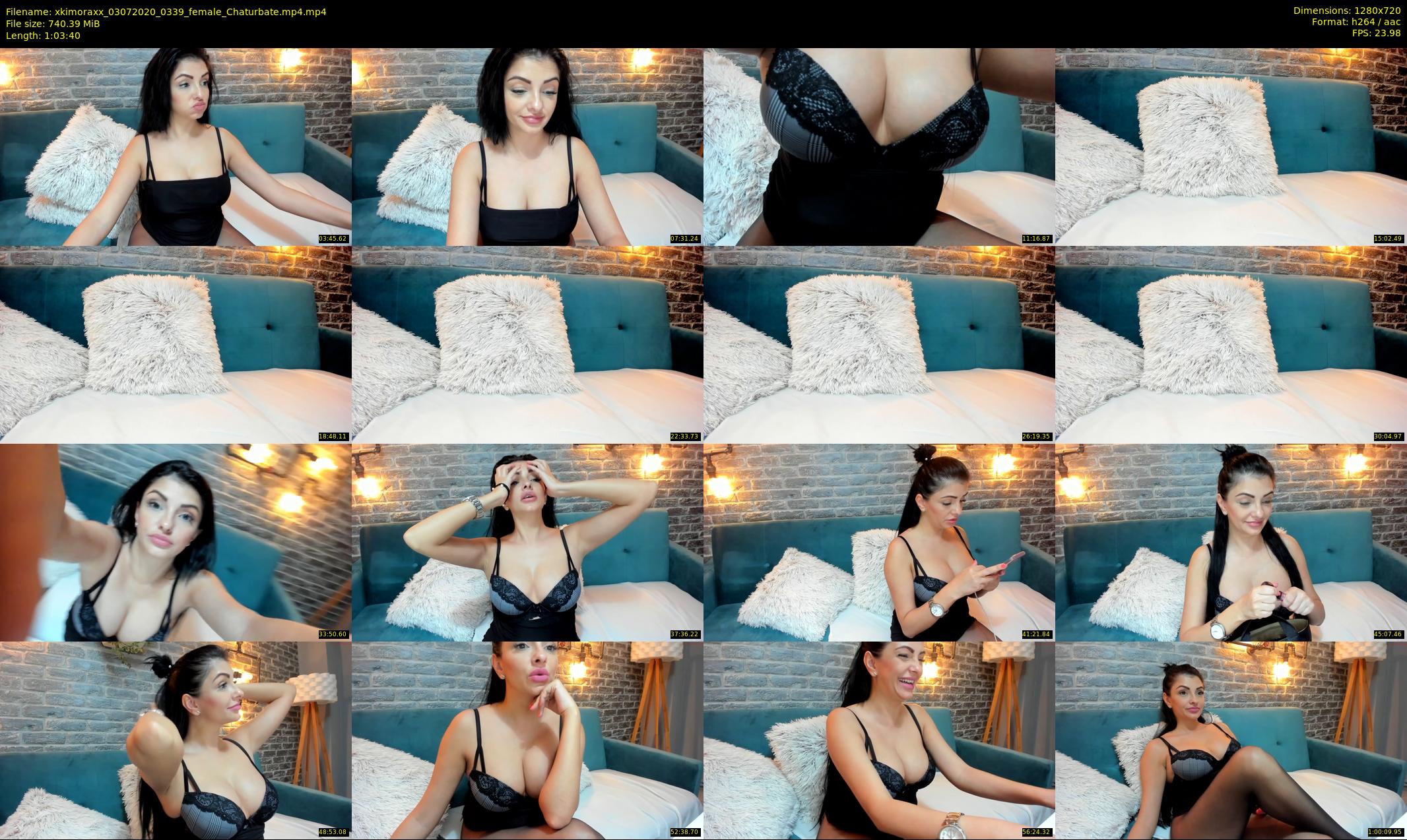 xkimoraxx — 64 minute Chaturbate female cam show recording, 720p, Jul 3, 2020