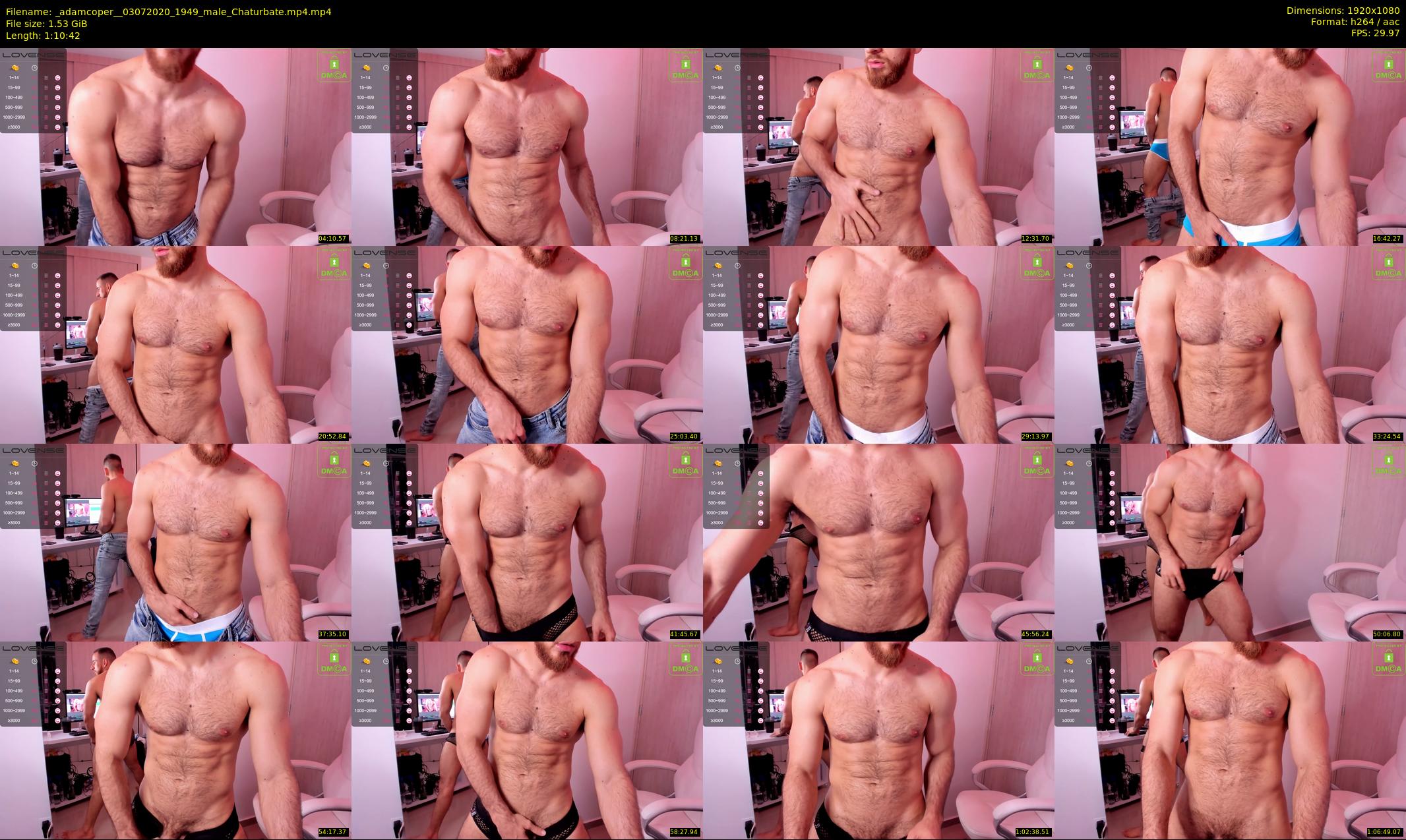 _adamcoper_ — 71 minute Chaturbate male cam show recording, 1080p, Jul 3, 2020