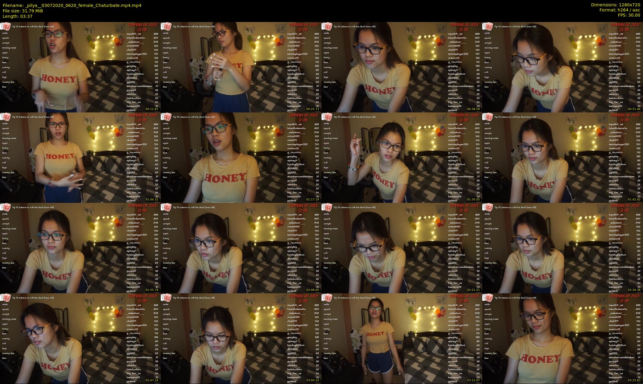 _pilya_ — 4 minute Chaturbate female cam show recording, 720p, Jul 3, 2020