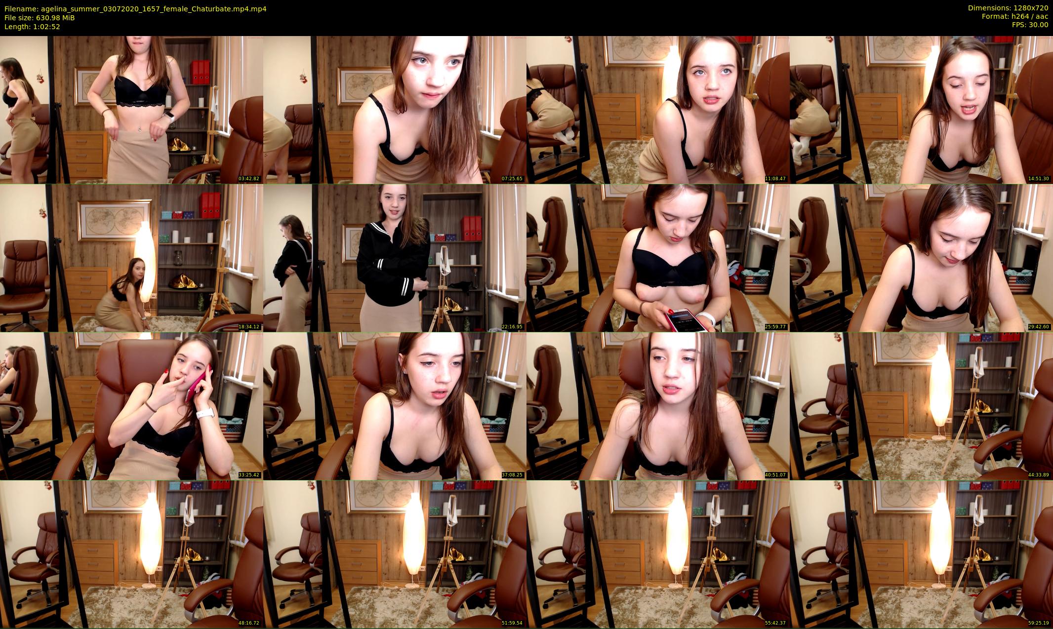 agelina_summer — 63 minute Chaturbate female cam show recording, 720p, Jul 3, 2020