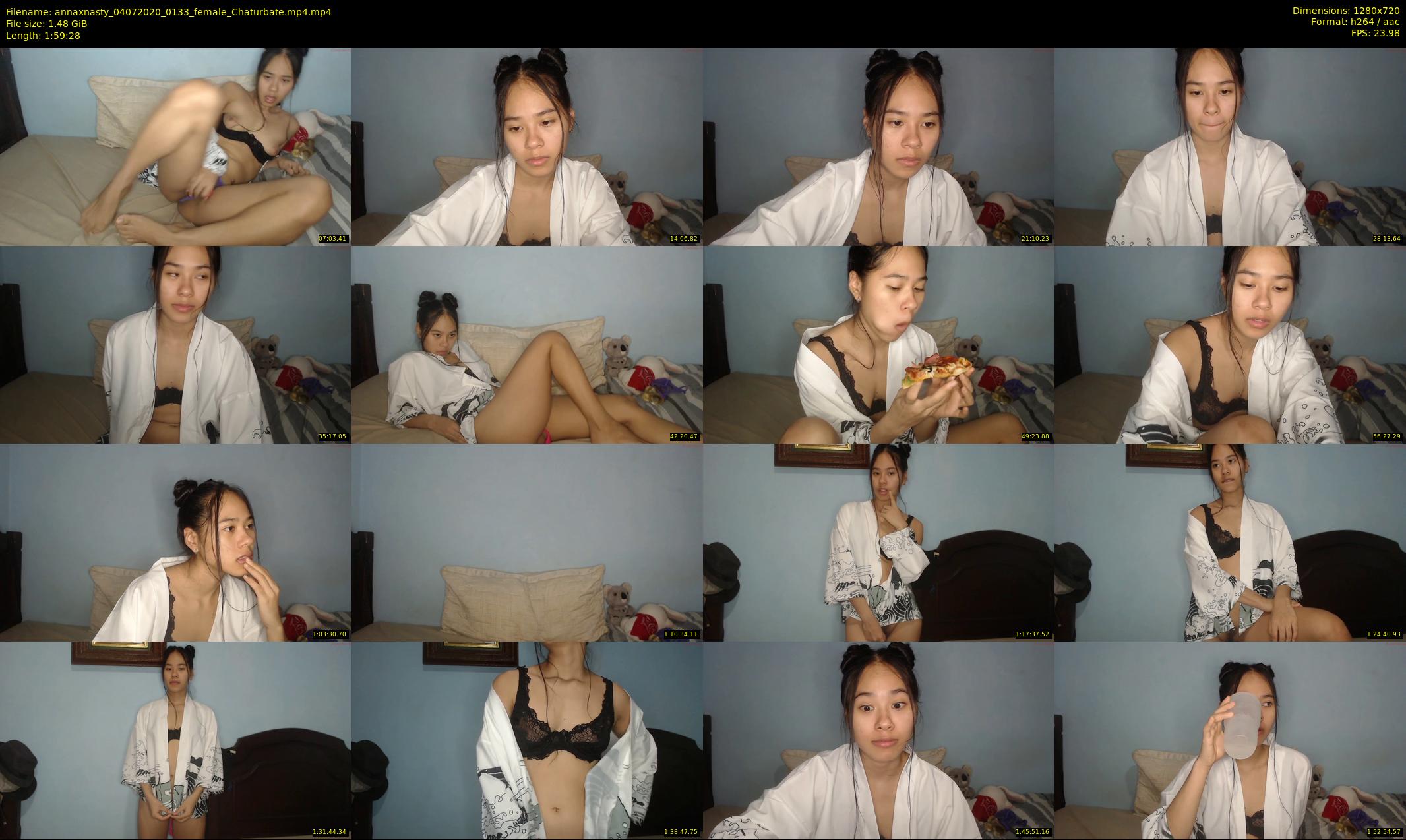 annaxnasty — 120 minute Chaturbate female cam show recording, 720p, Jul 4, 2020