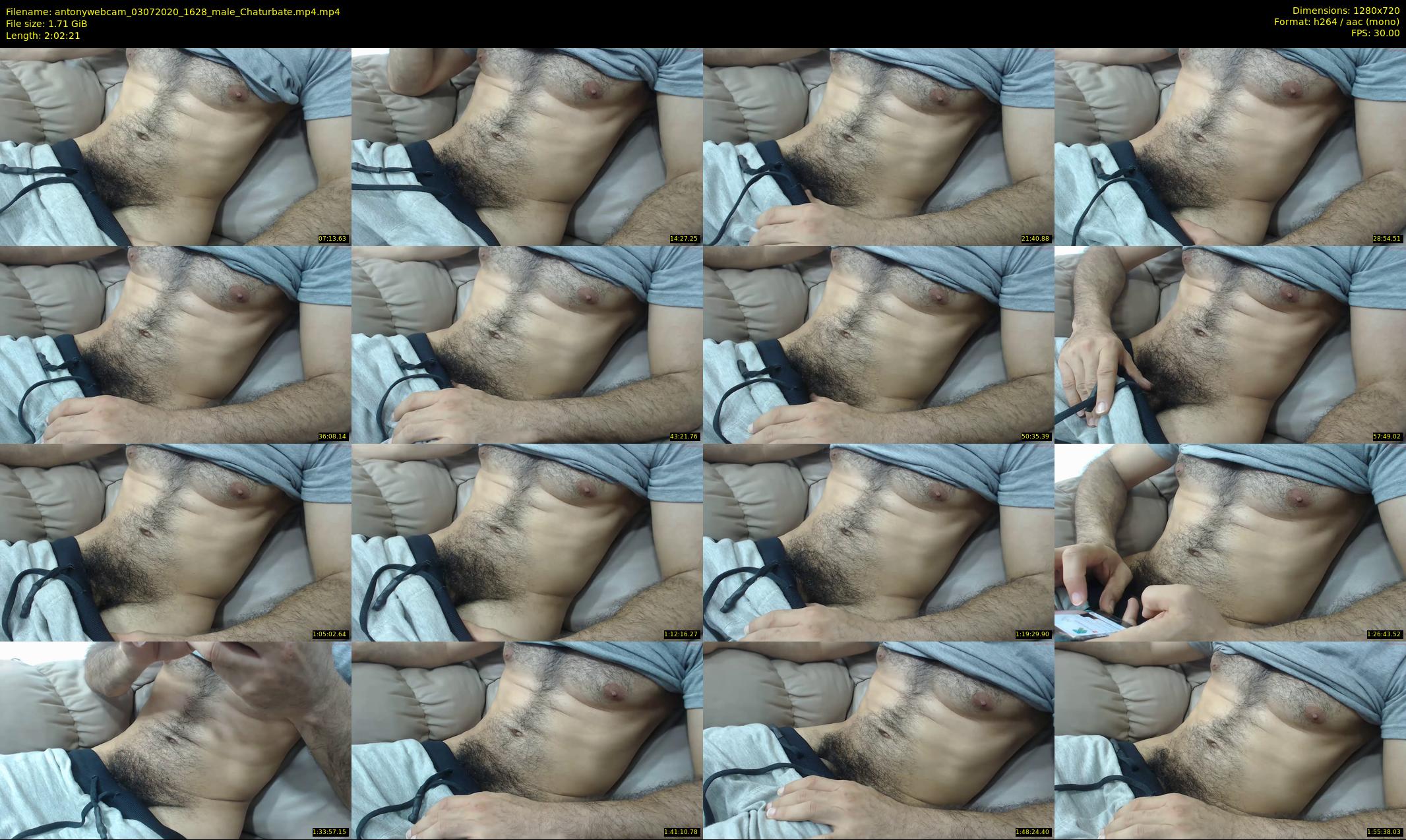 antonywebcam — 123 minute Chaturbate male cam show recording, 720p, Jul 3, 2020