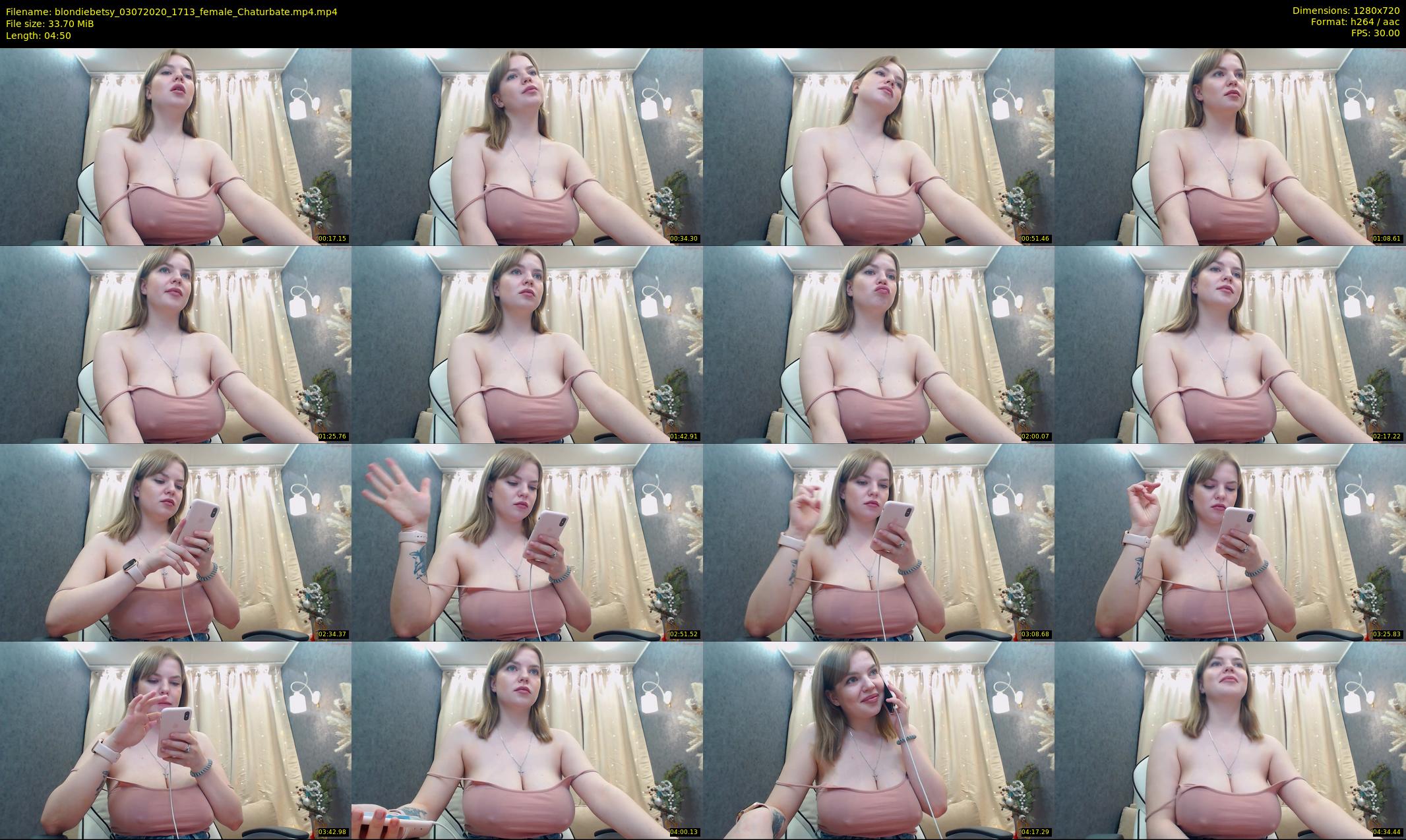 blondiebetsy — 5 minute Chaturbate female cam show recording, 720p, Jul 3, 2020