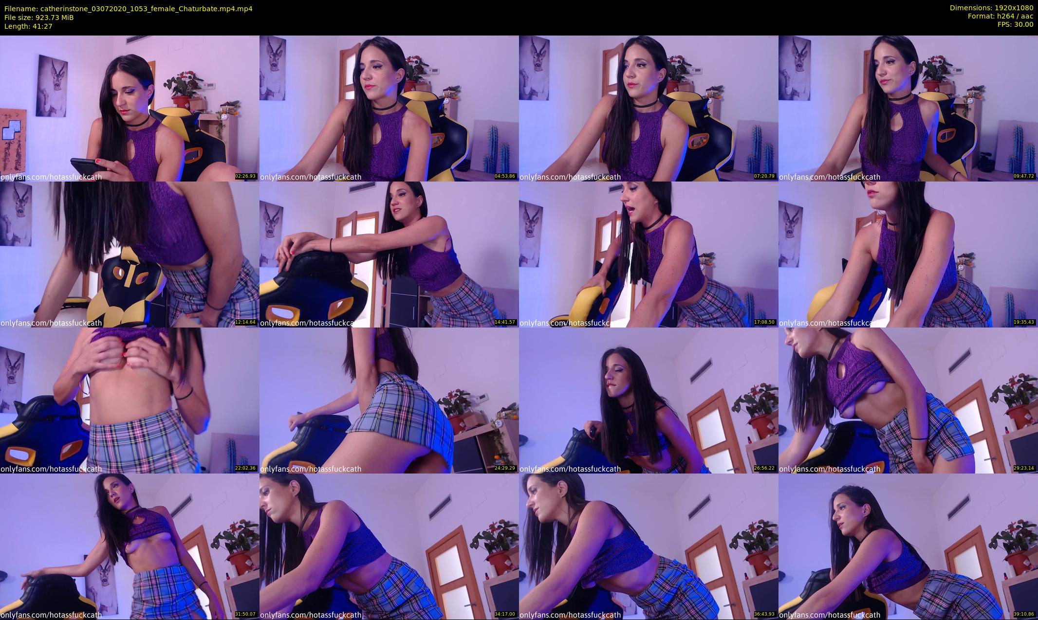 catherinstone — 42 minute Chaturbate female cam show recording, 1080p, Jul 3, 2020