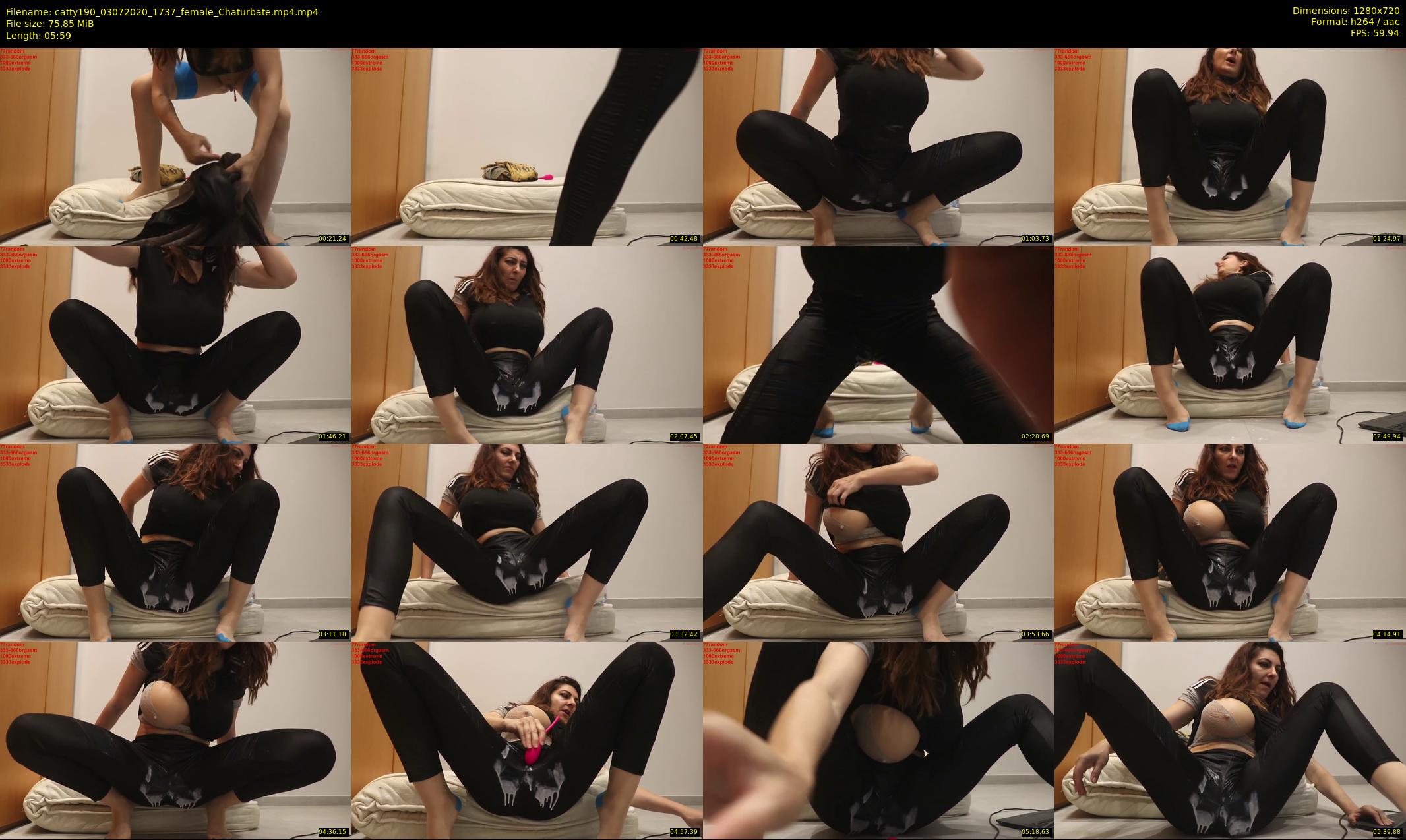catty190 — 6 minute Chaturbate female cam show recording, 720p, Jul 3, 2020