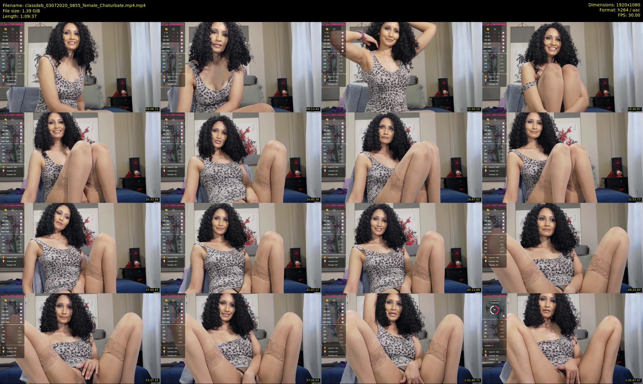 classdeb — 70 minute Chaturbate female cam show recording, 1080p, Jul 3, 2020