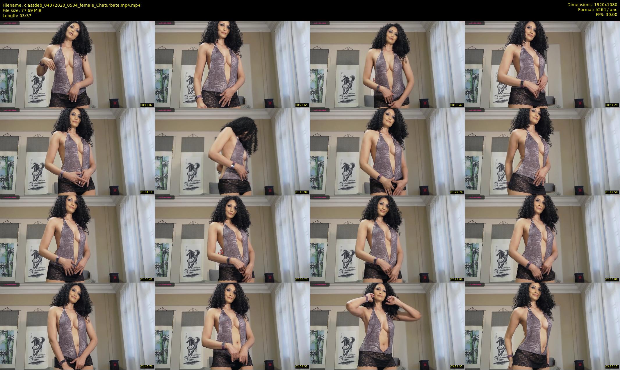 classdeb — 4 minute Chaturbate female cam show recording, 1080p, Jul 4, 2020