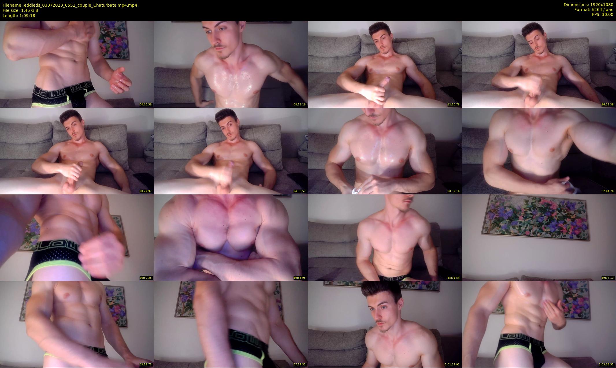 eddieds — 70 minute Chaturbate male cam show recording, 1080p, Jul 3, 2020