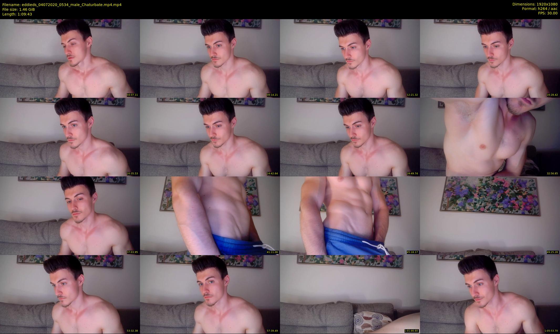 eddieds — 70 minute Chaturbate male cam show recording, 1080p, Jul 4, 2020