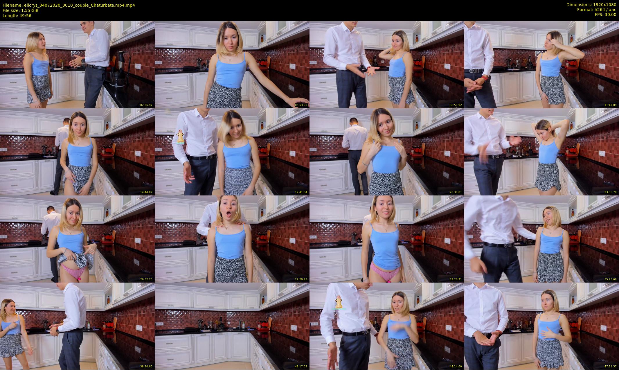 ellcrys — 50 minute Chaturbate couple cam show recording, 1080p, Jul 4, 2020