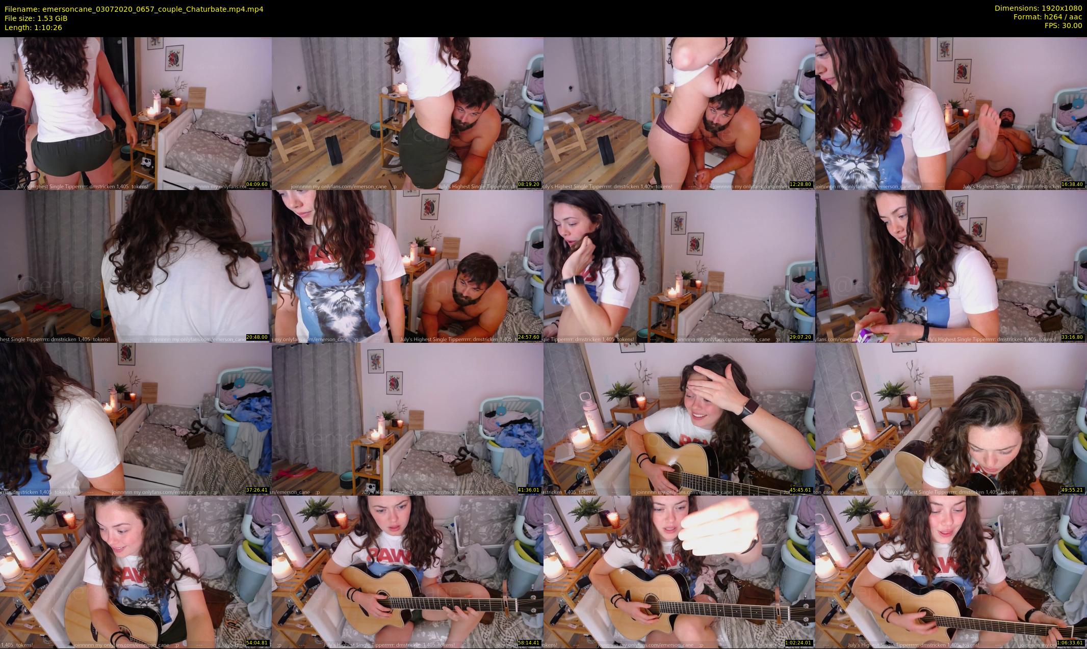 emersoncane — 71 minute Chaturbate female cam show recording, 1080p, Jul 3, 2020