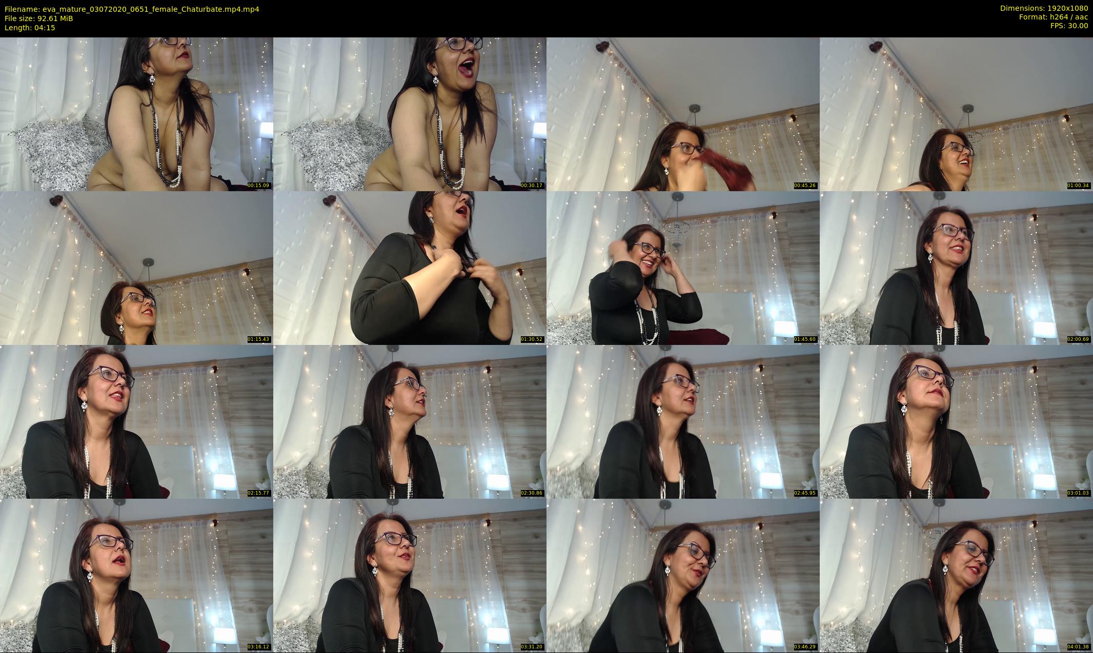 eva_mature — 5 minute Chaturbate female cam show recording, 1080p, Jul 3, 2020