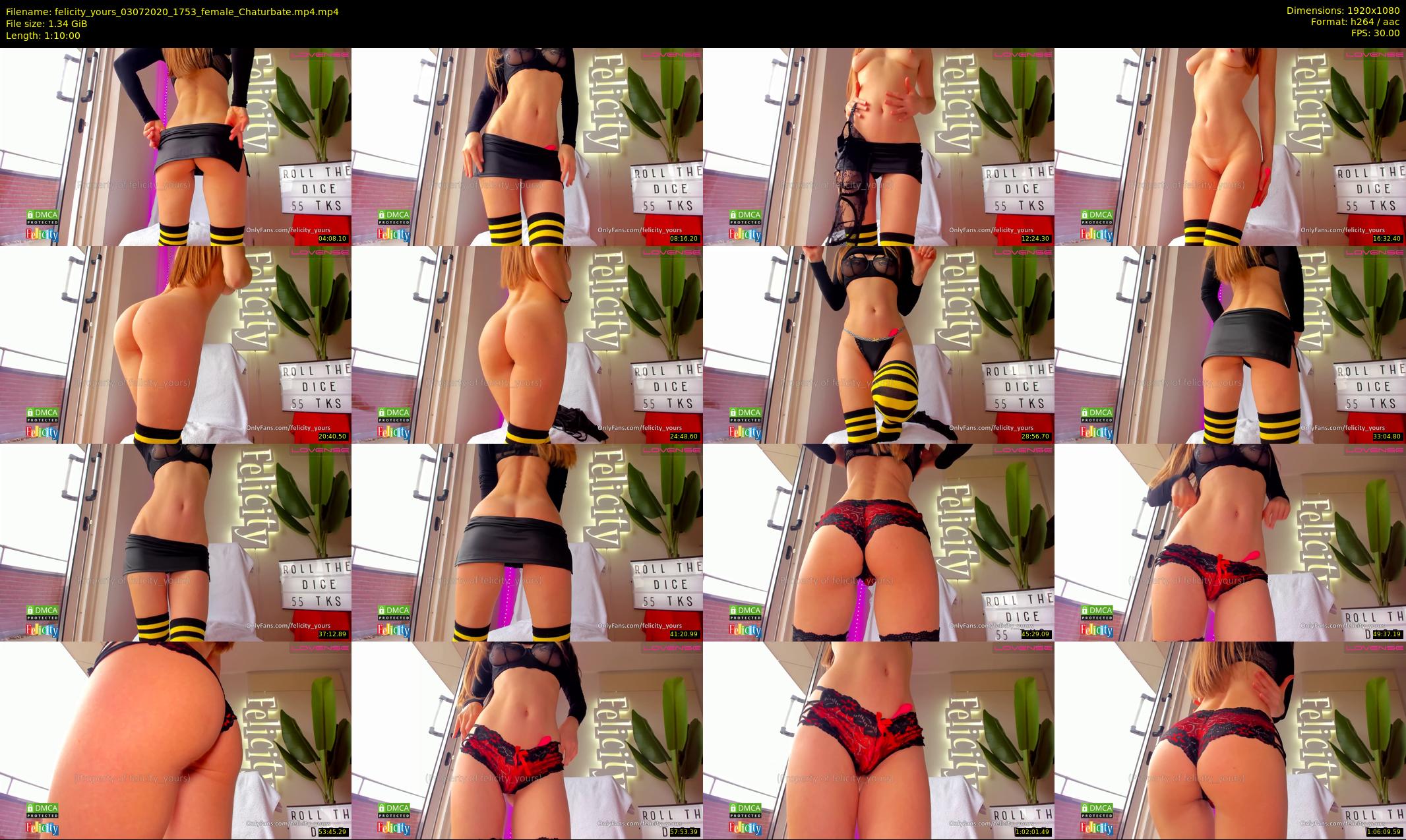 felicity_yours — 70 minute Chaturbate female cam show recording, 1080p, Jul 3, 2020