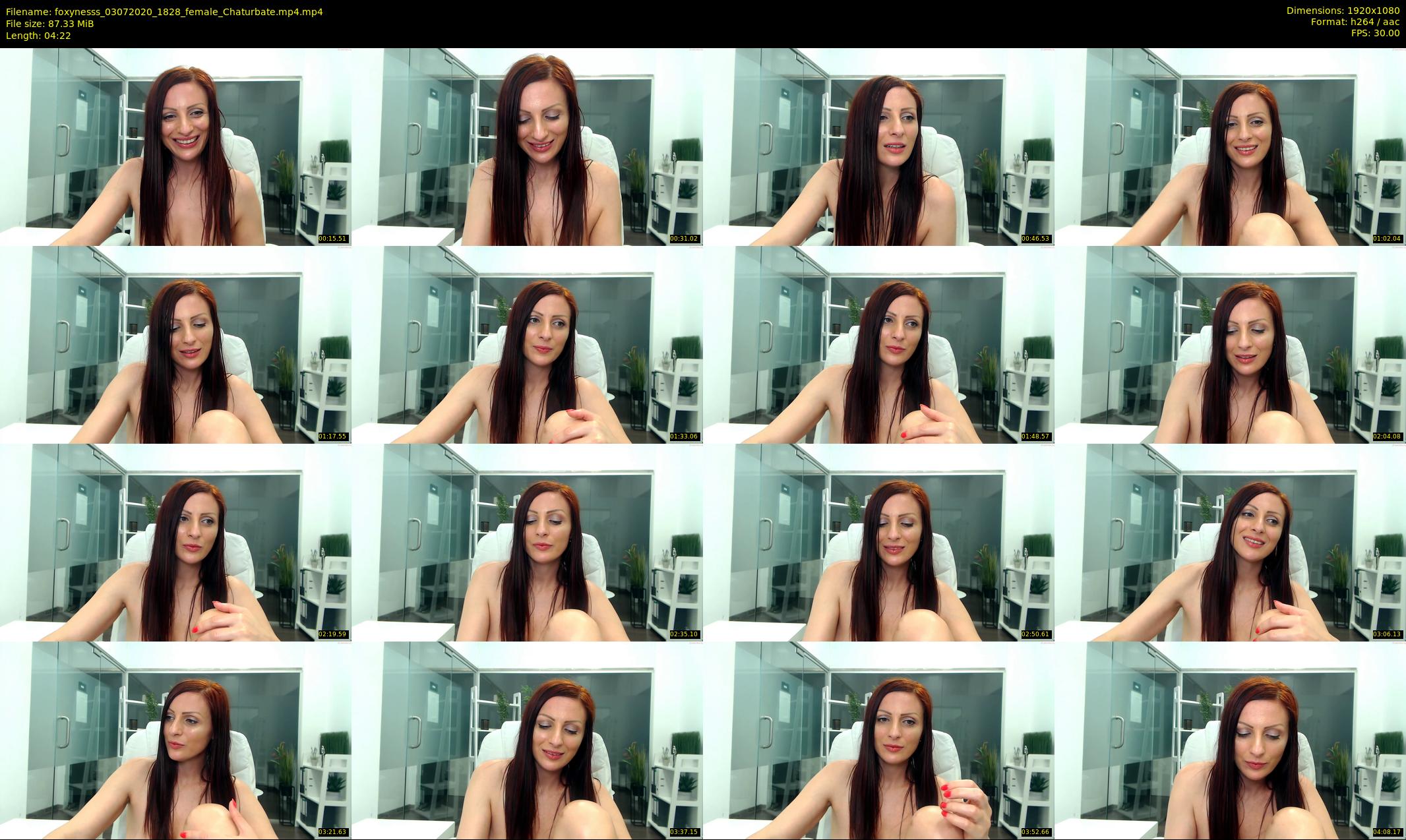 foxynesss — 5 minute Chaturbate female cam show recording, 1080p, Jul 3, 2020