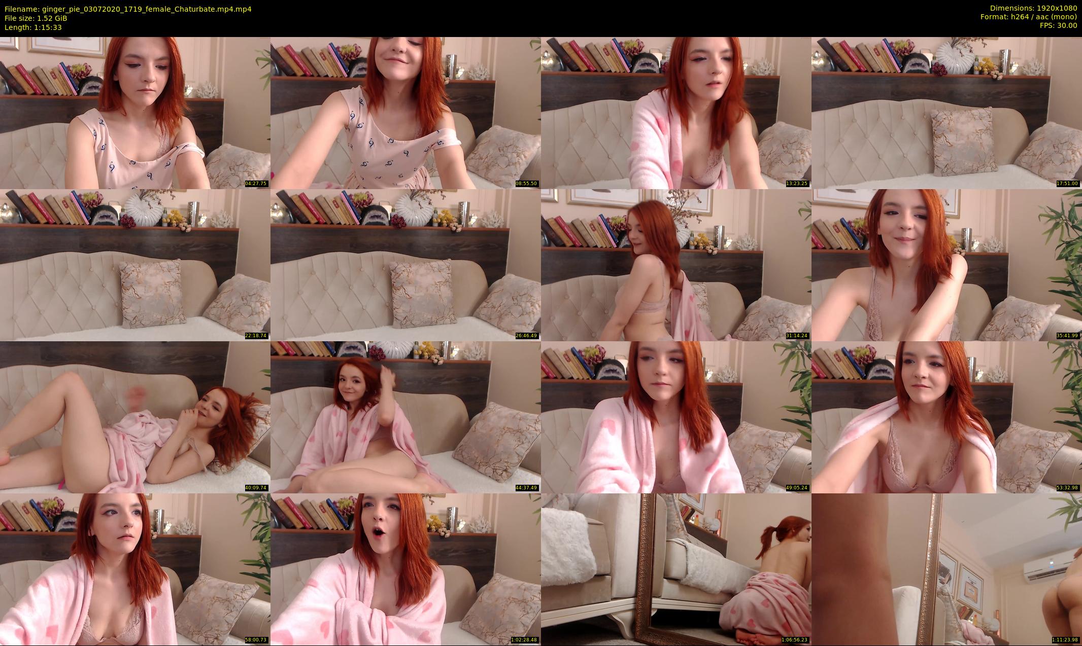 ginger_pie — 76 minute Chaturbate female cam show recording, 1080p, Jul 3, 2020