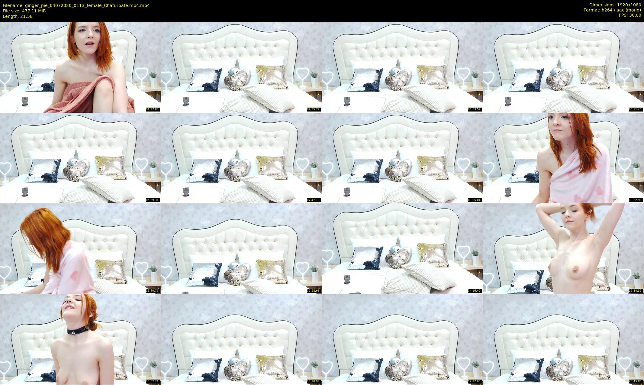 ginger_pie — 22 minute Chaturbate female cam show recording, 1080p, Jul 4, 2020