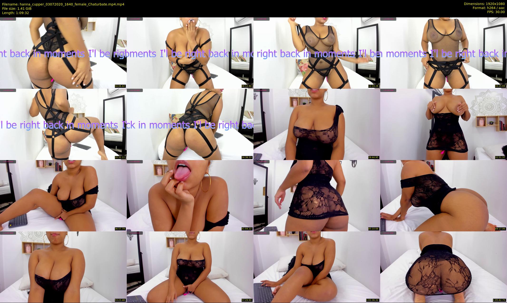 hanna_cupper — 70 minute Chaturbate female cam show recording, 1080p, Jul 3, 2020