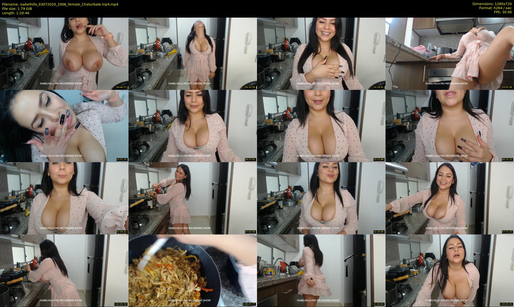 isabelhills — 81 minute Chaturbate female cam show recording, 720p, Jul 3, 2020