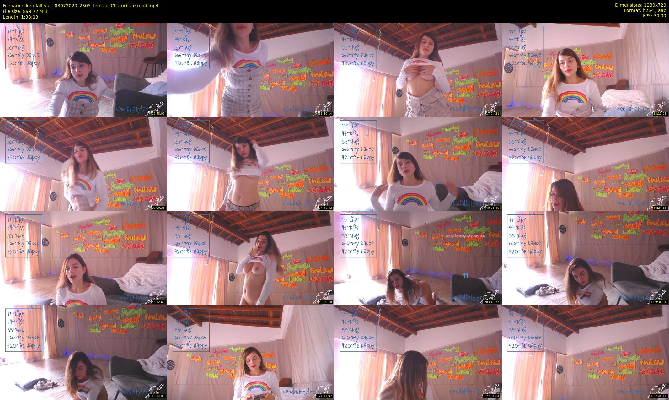 kendalltyler — 99 minute Chaturbate female cam show recording, 720p, Jul 3, 2020