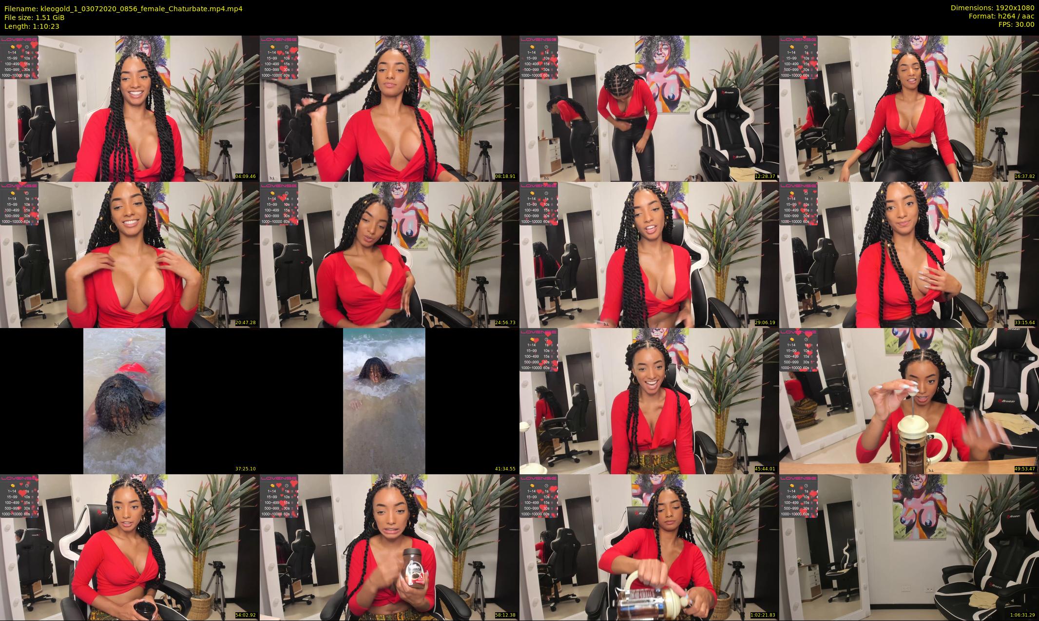 kleogold_1 — 71 minute Chaturbate female cam show recording, 1080p, Jul 3, 2020