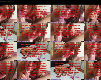 lady_anal — 8 minute Chaturbate female cam show recording, 720p, Jul 3, 2020