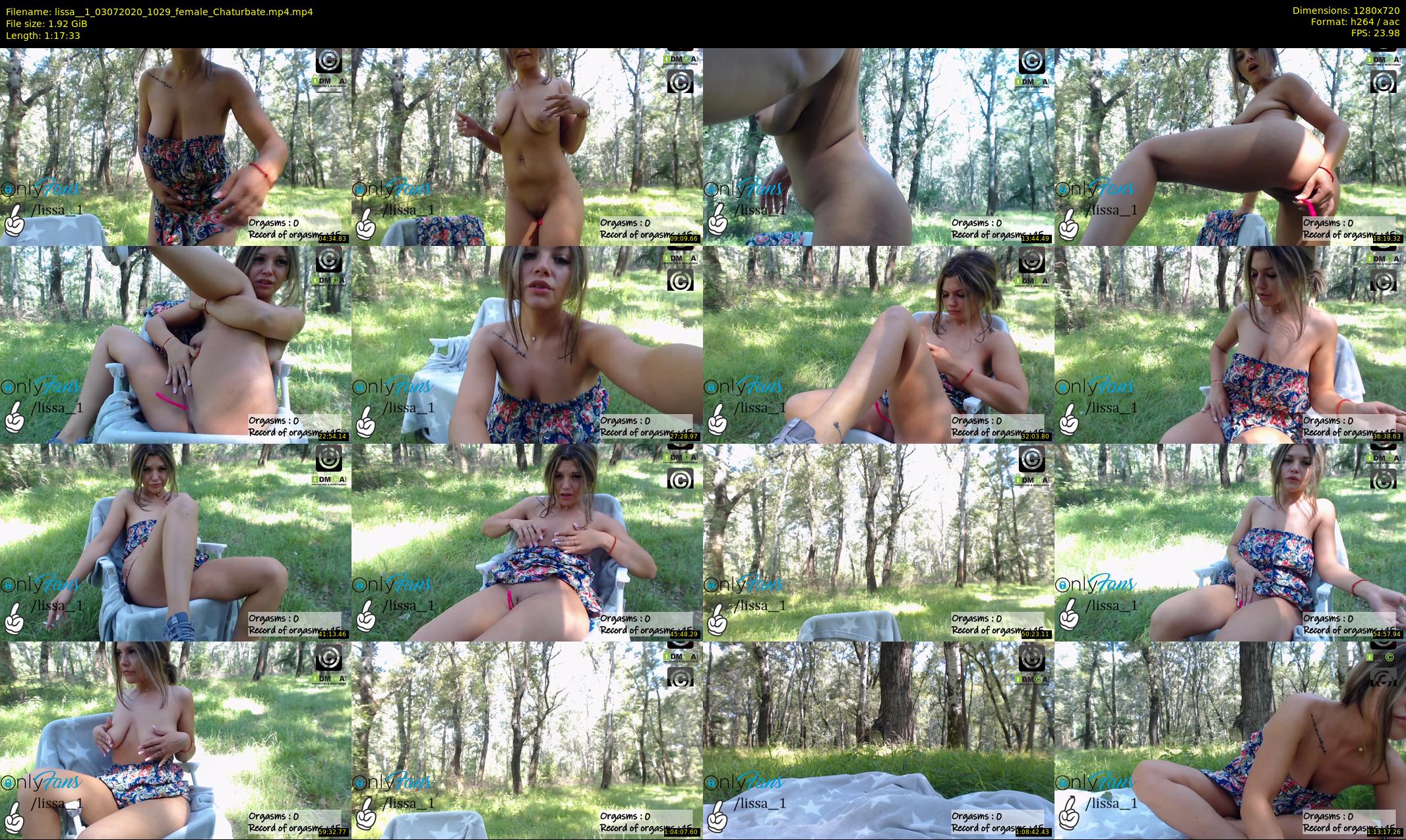 lissa__1 — 78 minute Chaturbate female cam show recording, 720p, Jul 3, 2020