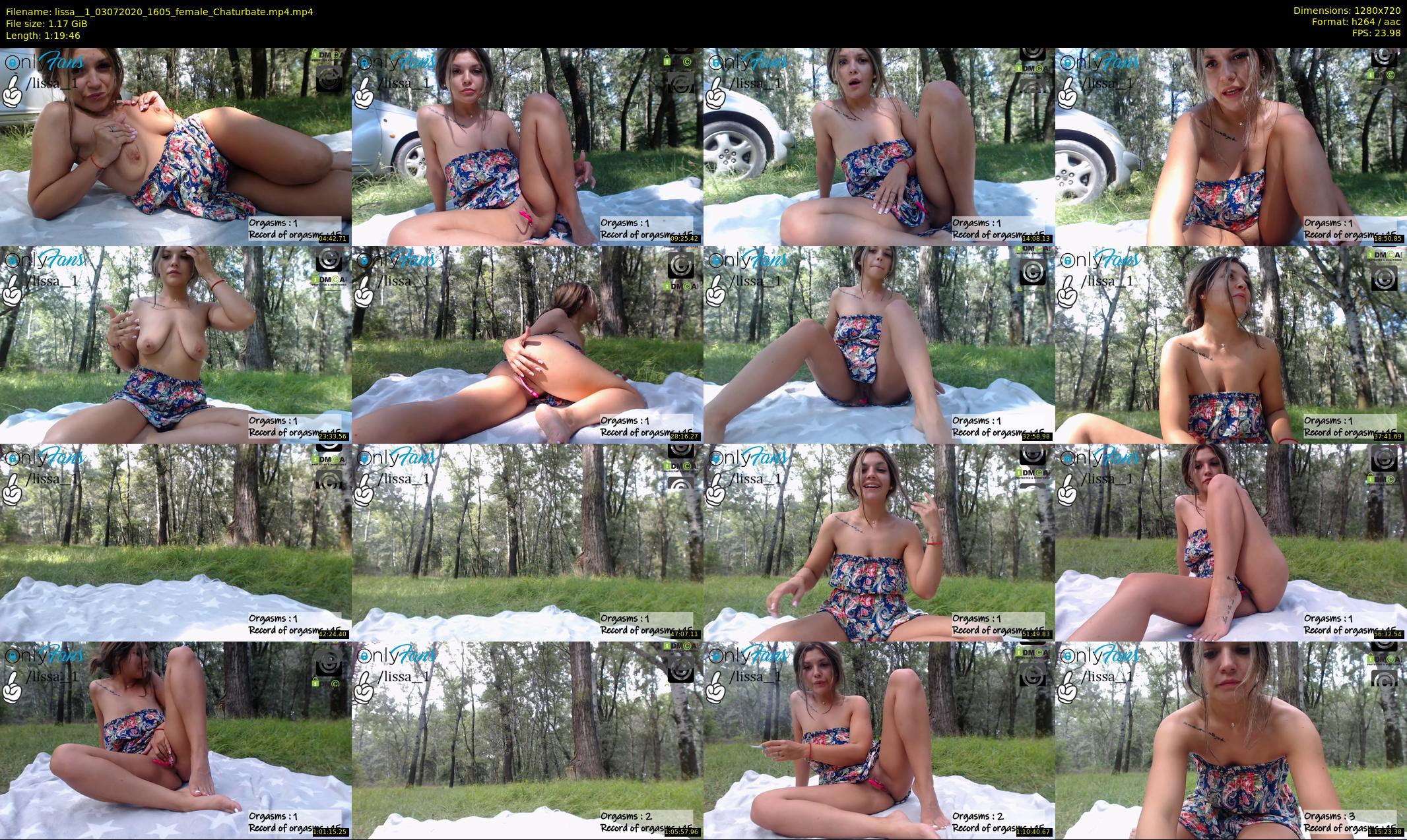 lissa__1 — 80 minute Chaturbate female cam show recording, 720p, Jul 3, 2020
