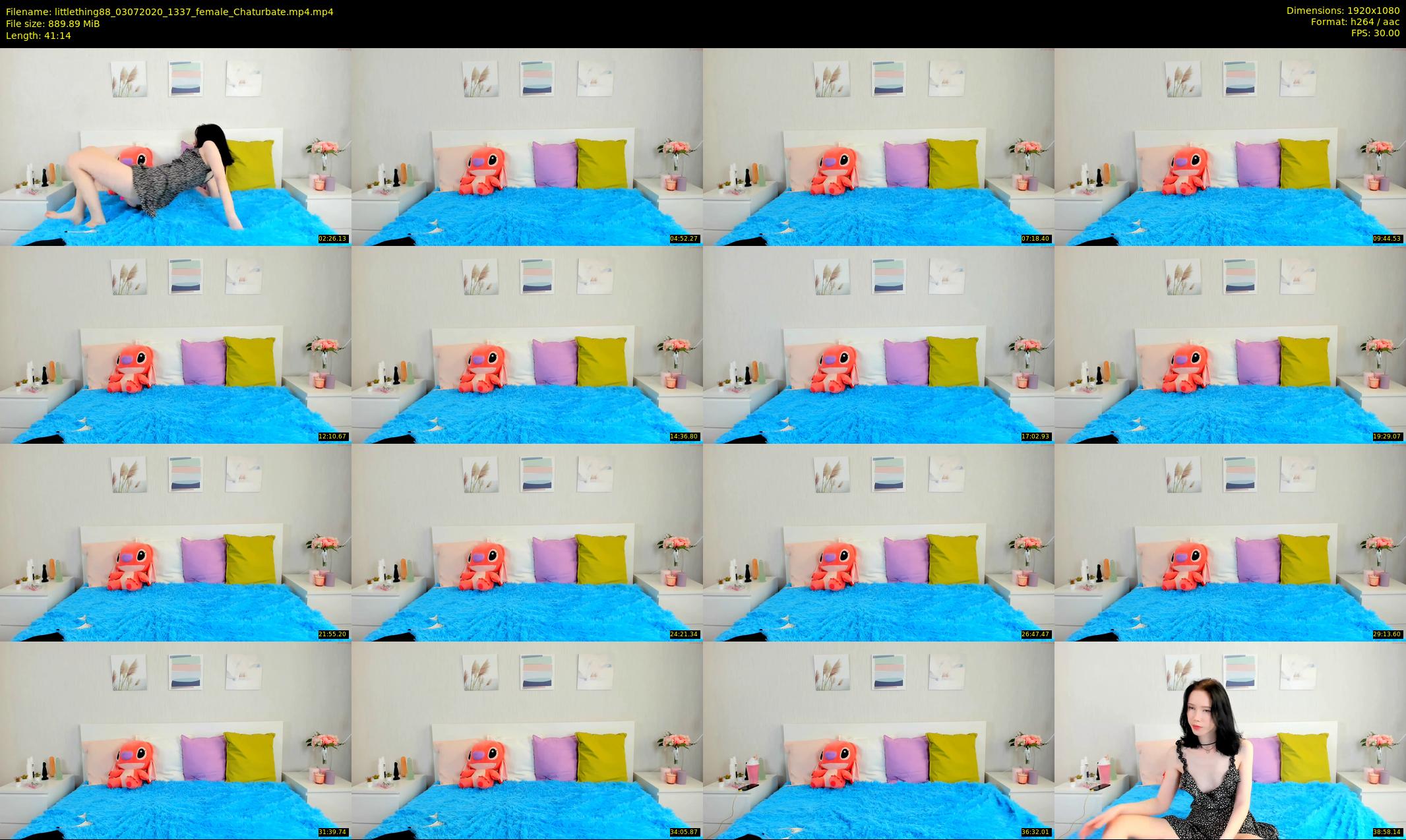 littlething88 — 42 minute Chaturbate female cam show recording, 1080p, Jul 3, 2020