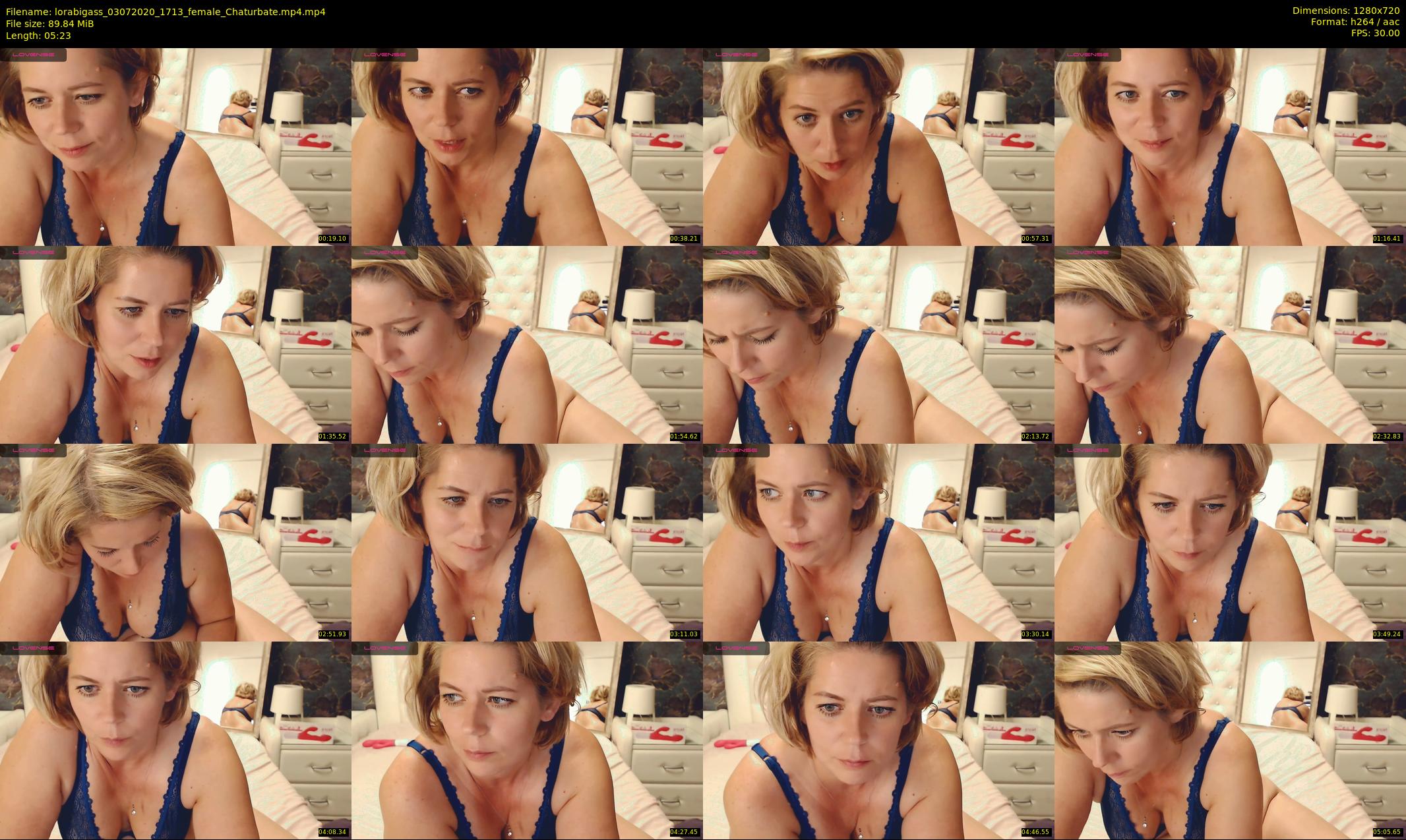 lorabigass — 6 minute Chaturbate female cam show recording, 720p, Jul 3, 2020