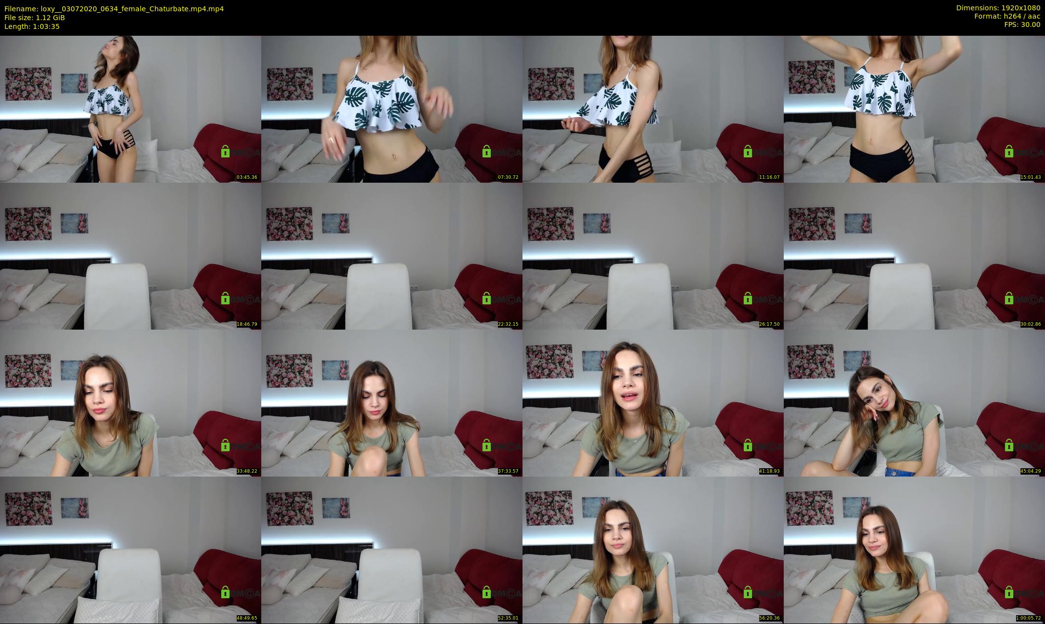 loxy_ — 64 minute Chaturbate female cam show recording, 1080p, Jul 3, 2020