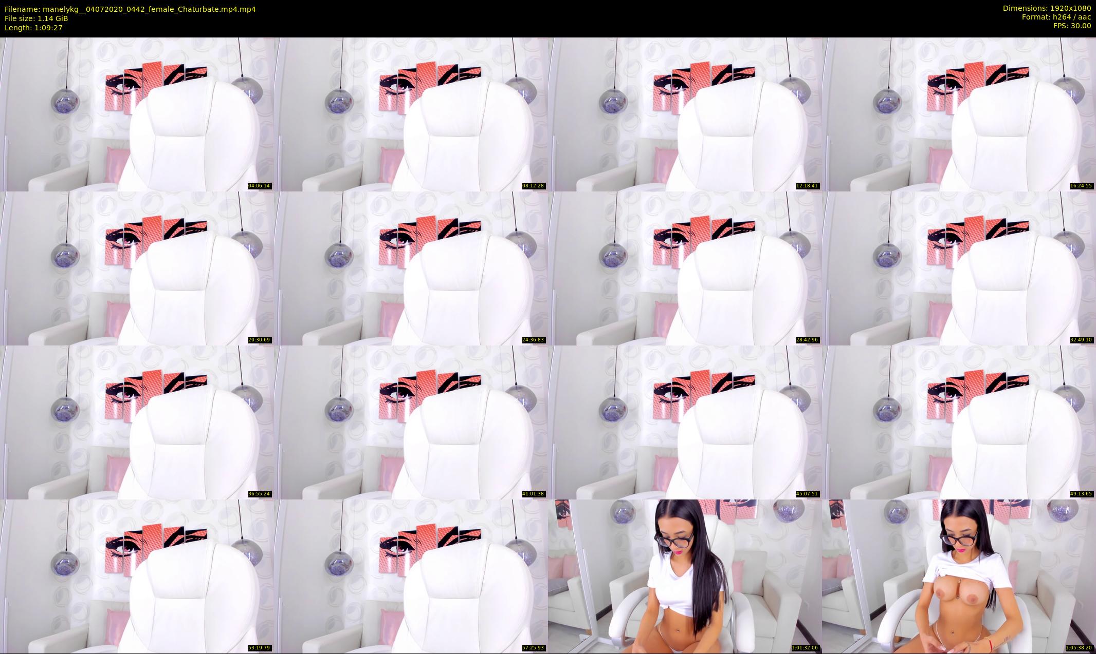 manelykg_ — 70 minute Chaturbate female cam show recording, 1080p, Jul 4, 2020