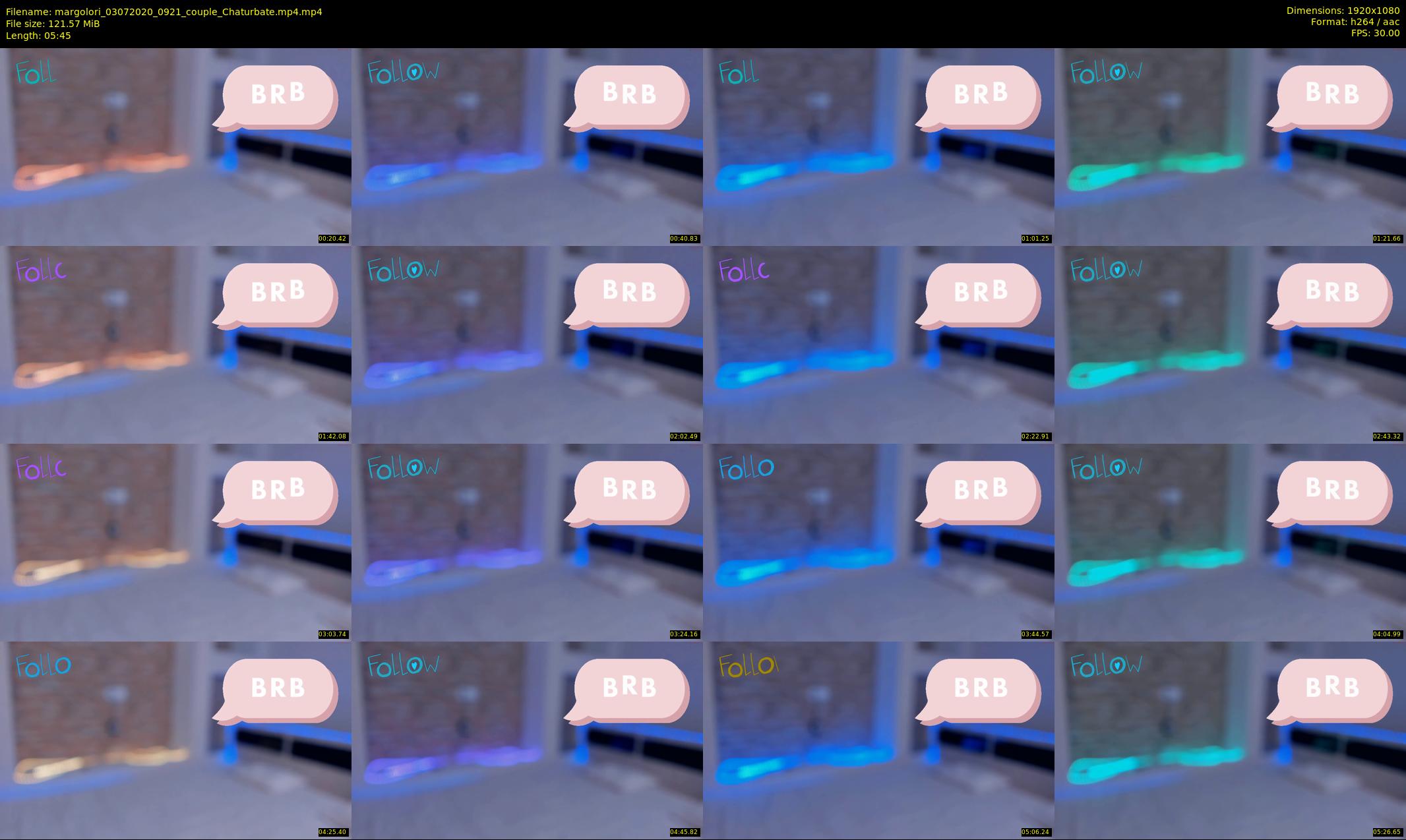 margolori — 6 minute Chaturbate couple cam show recording, 1080p, Jul 3, 2020