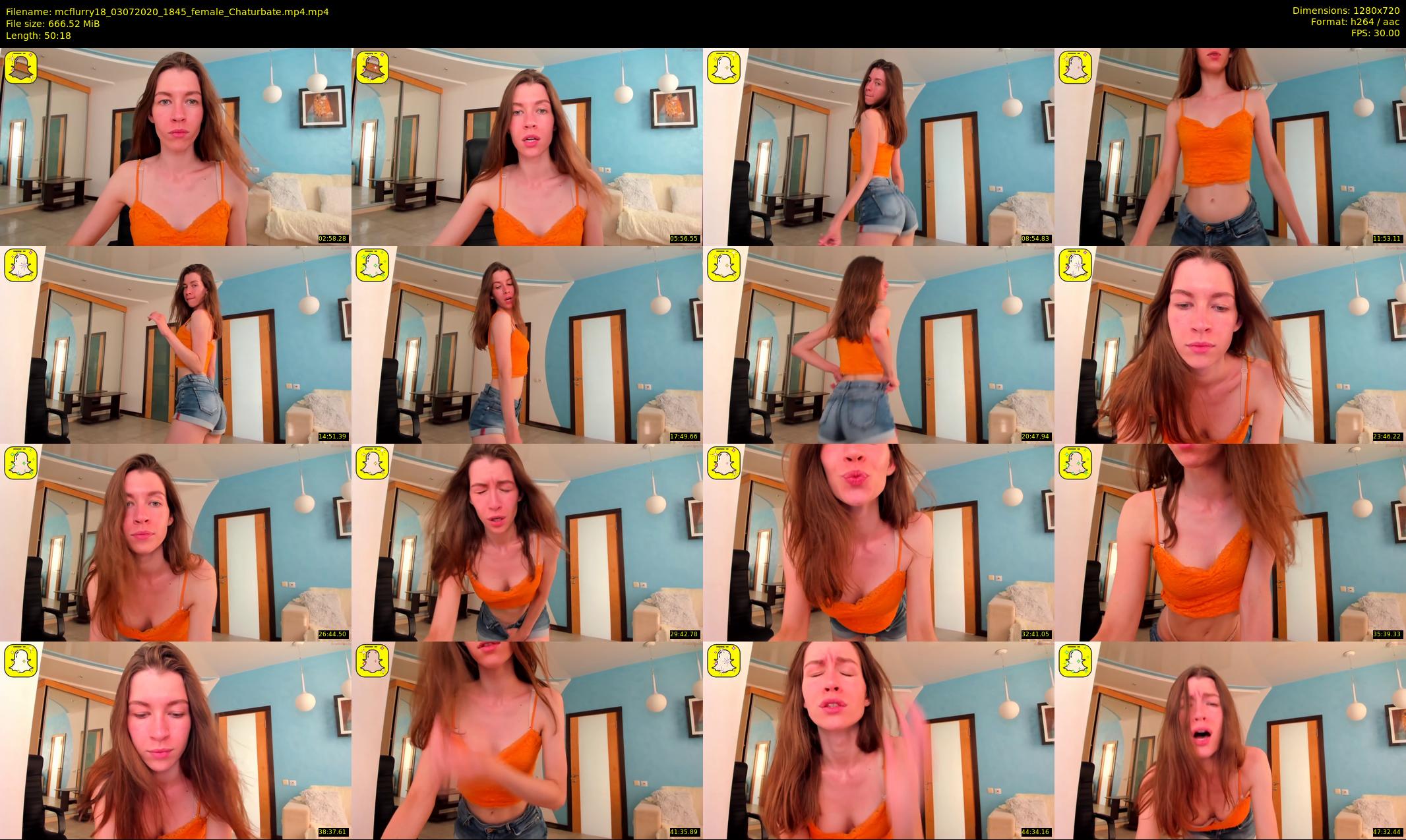 mcflurry18 — 51 minute Chaturbate female cam show recording, 720p, Jul 3, 2020