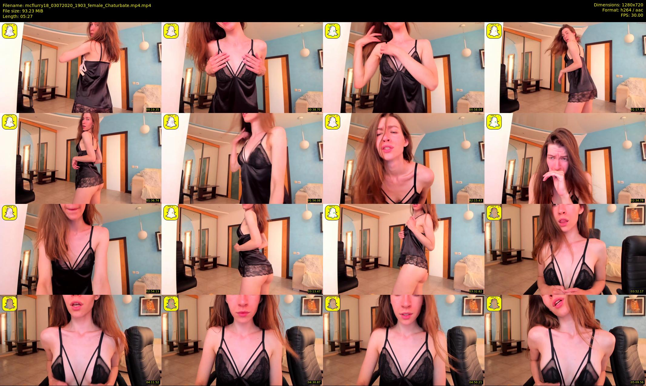 mcflurry18 — 6 minute Chaturbate female cam show recording, 720p, Jul 3, 2020
