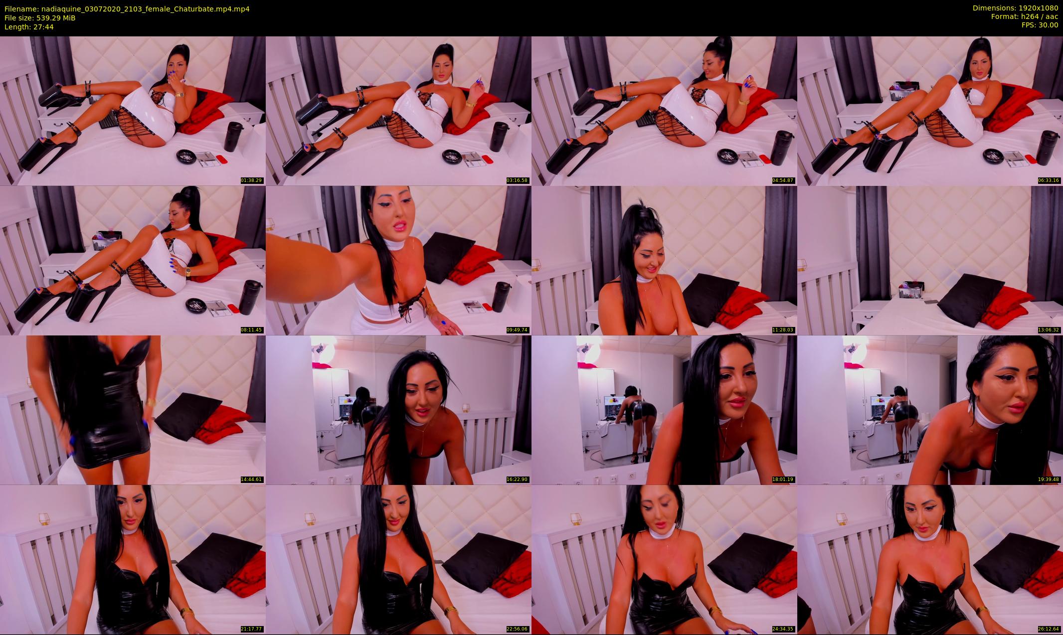 nadiaquine — 28 minute Chaturbate female cam show recording, 1080p, Jul 3, 2020