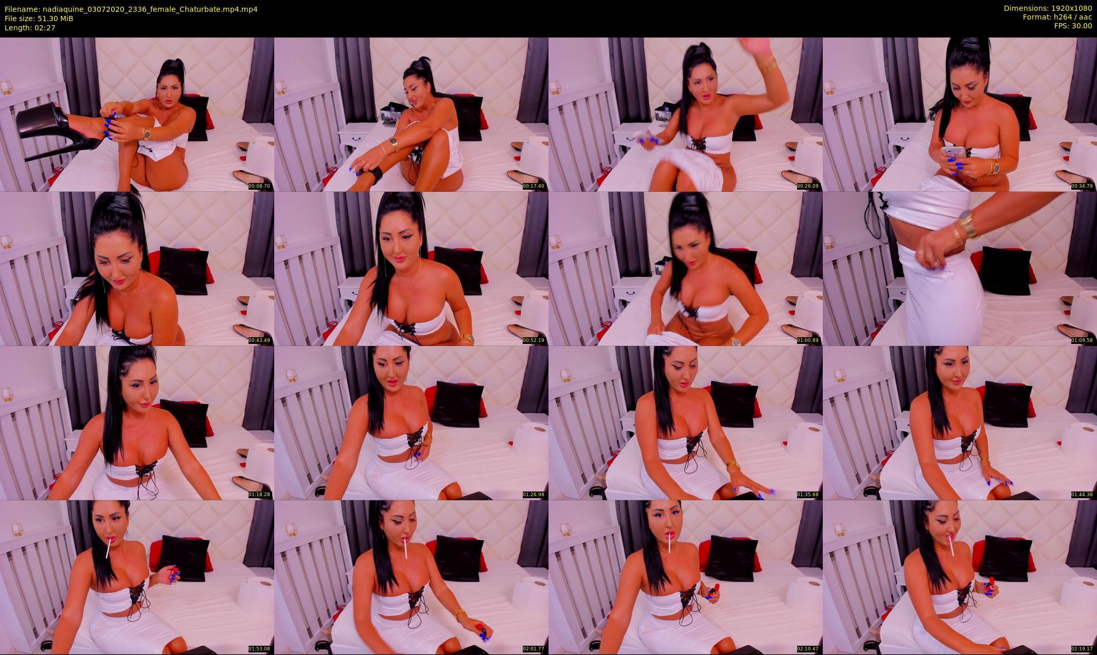 nadiaquine — 3 minute Chaturbate female cam show recording, 1080p, Jul 3, 2020