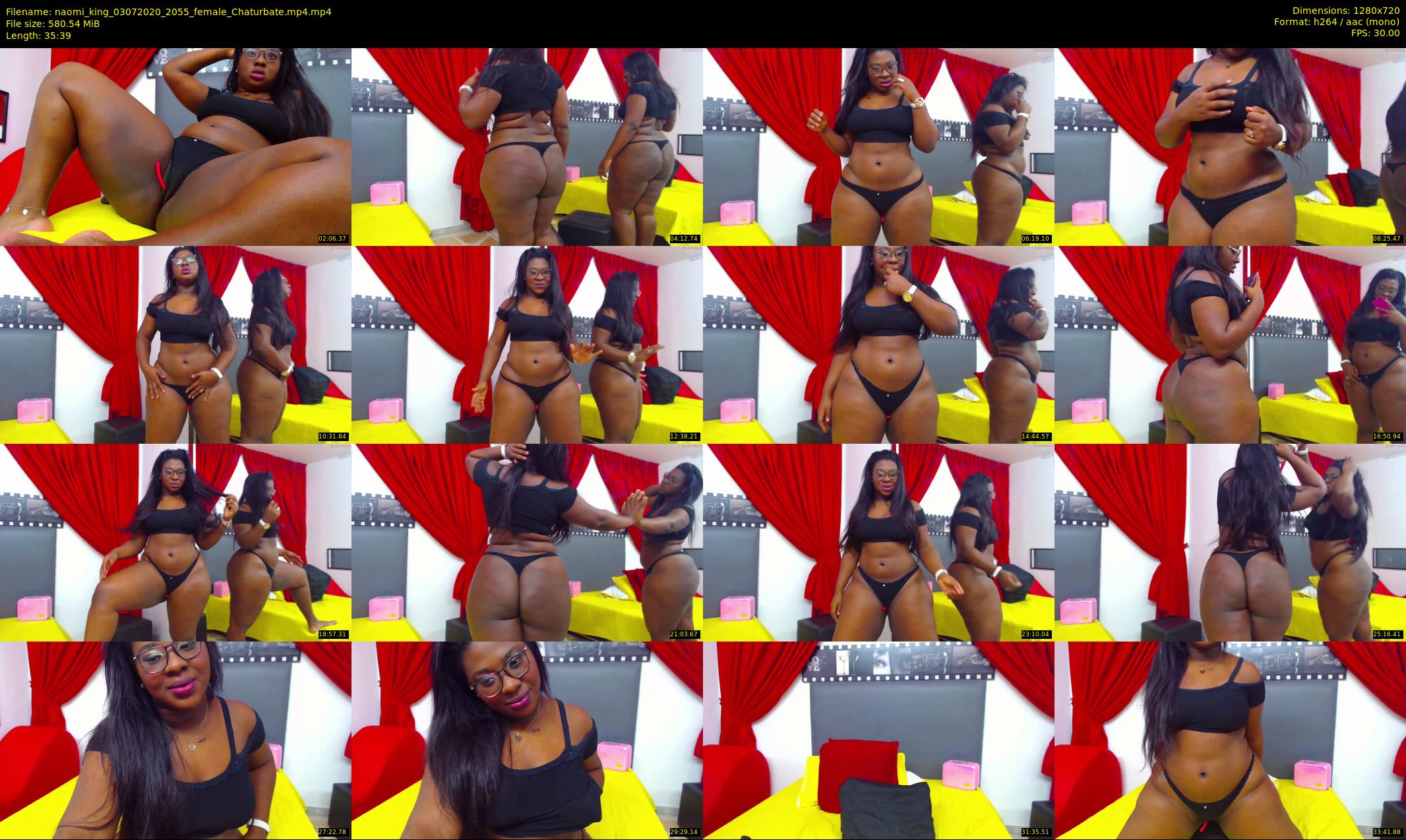 naomi_king — 36 minute Chaturbate female cam show recording, 720p, Jul 3, 2020