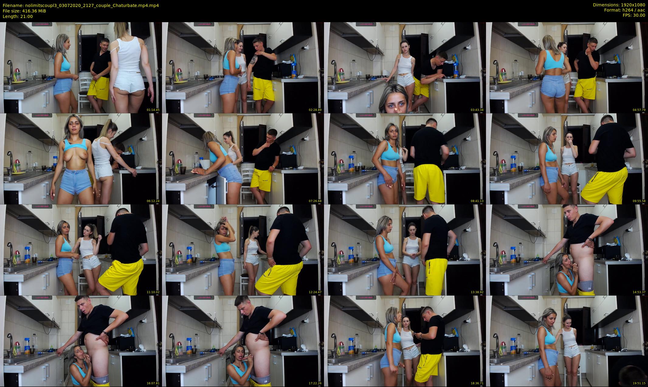 nolimitscoupl3 — 21 minute Chaturbate couple cam show recording, 1080p, Jul 3, 2020
