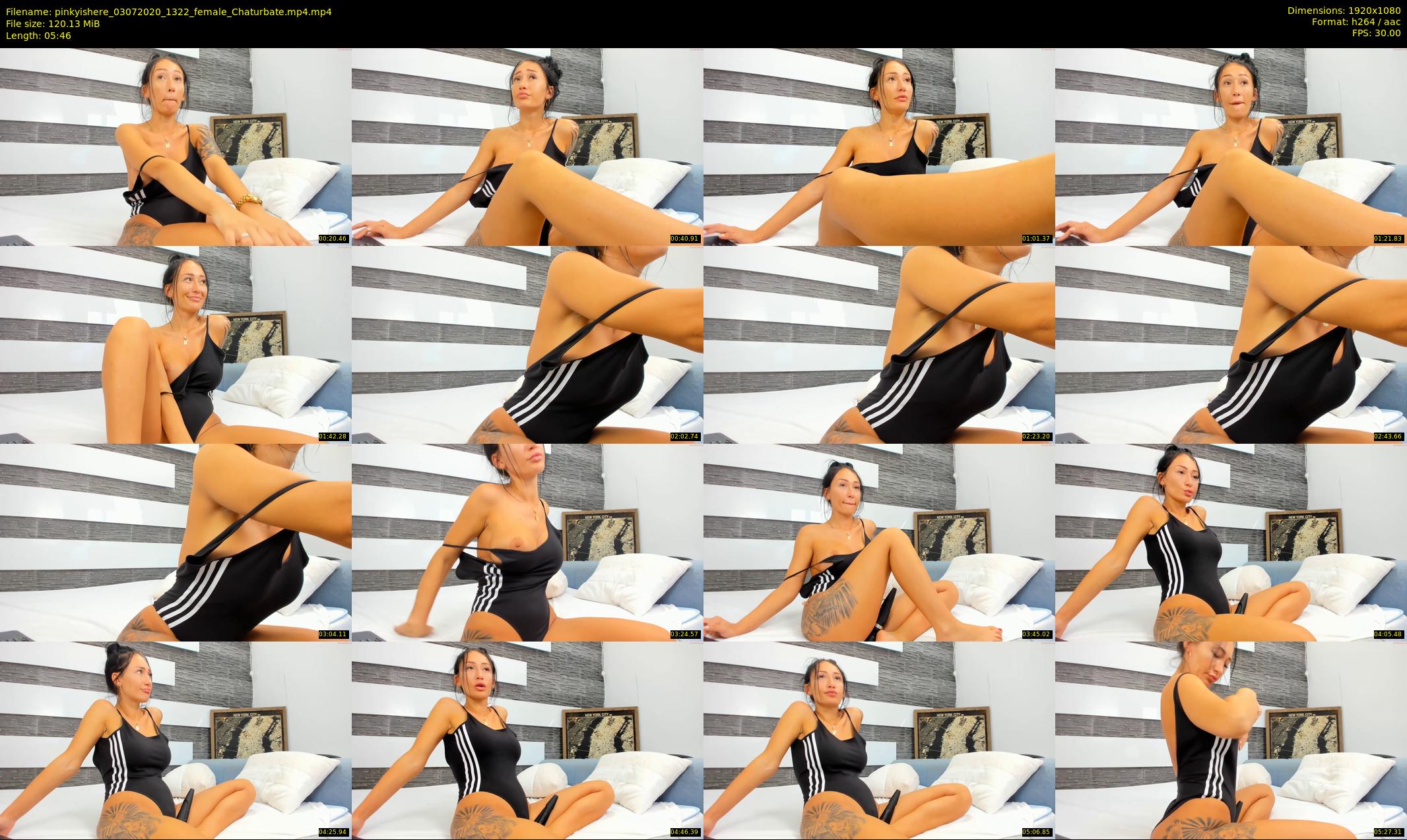 pinkyishere — 6 minute Chaturbate female cam show recording, 1080p, Jul 3, 2020
