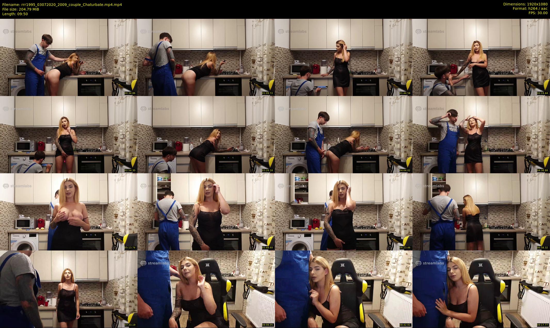 rrr1995 — 10 minute Chaturbate couple cam show recording, 1080p, Jul 3, 2020