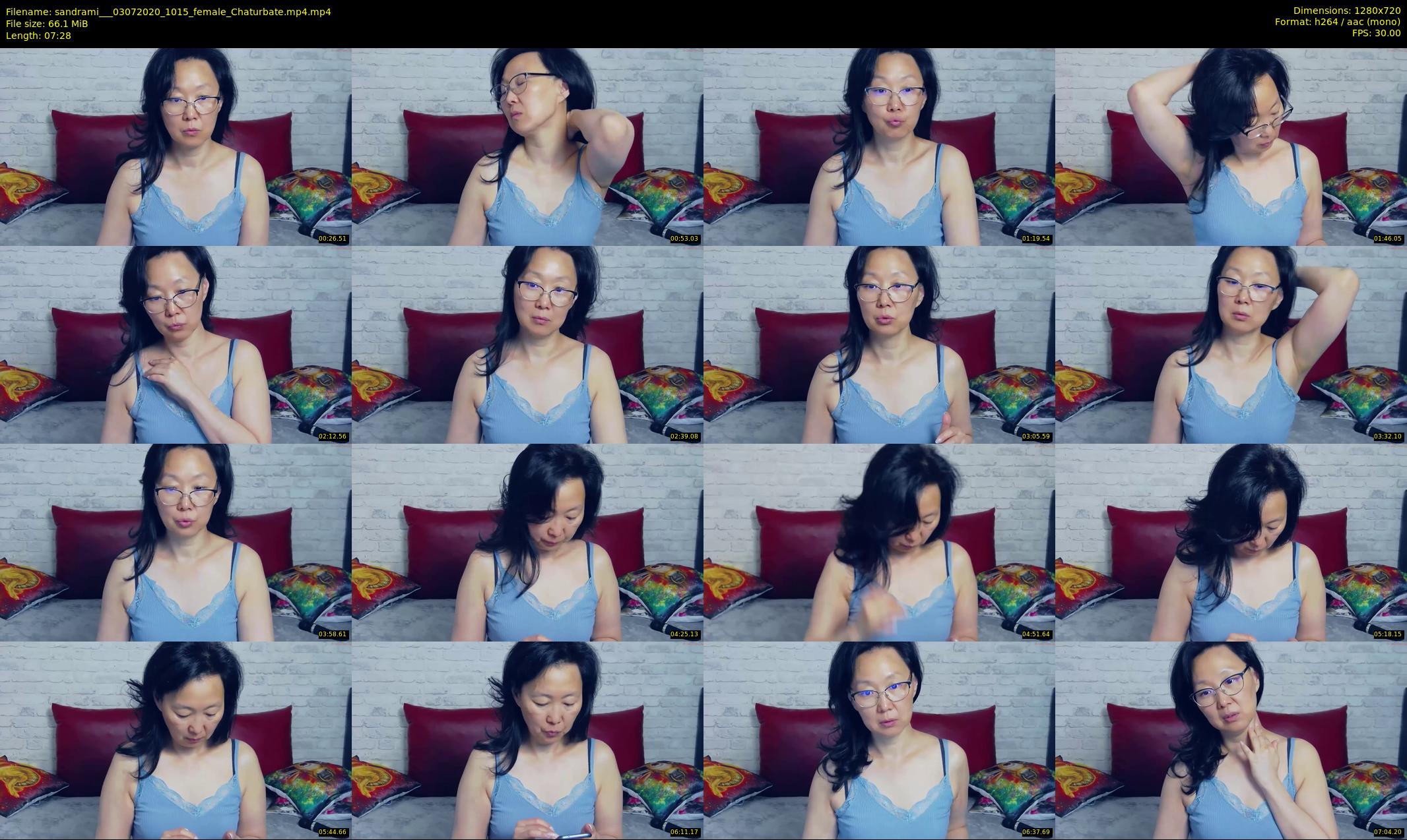 sandrami__ — 8 minute Chaturbate female cam show recording, 720p, Jul 3, 2020