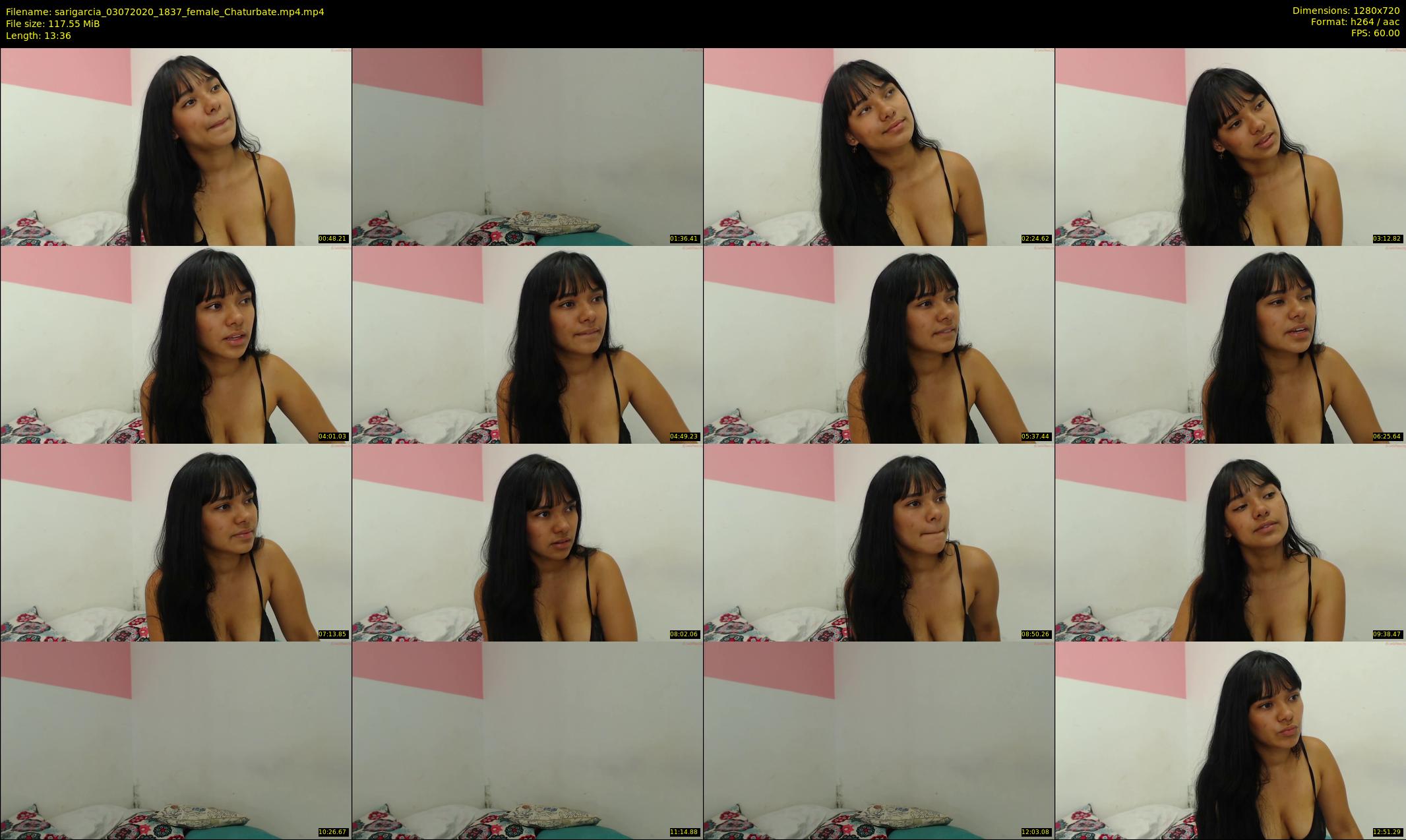 sarigarcia — 14 minute Chaturbate female cam show recording, 720p, Jul 3, 2020
