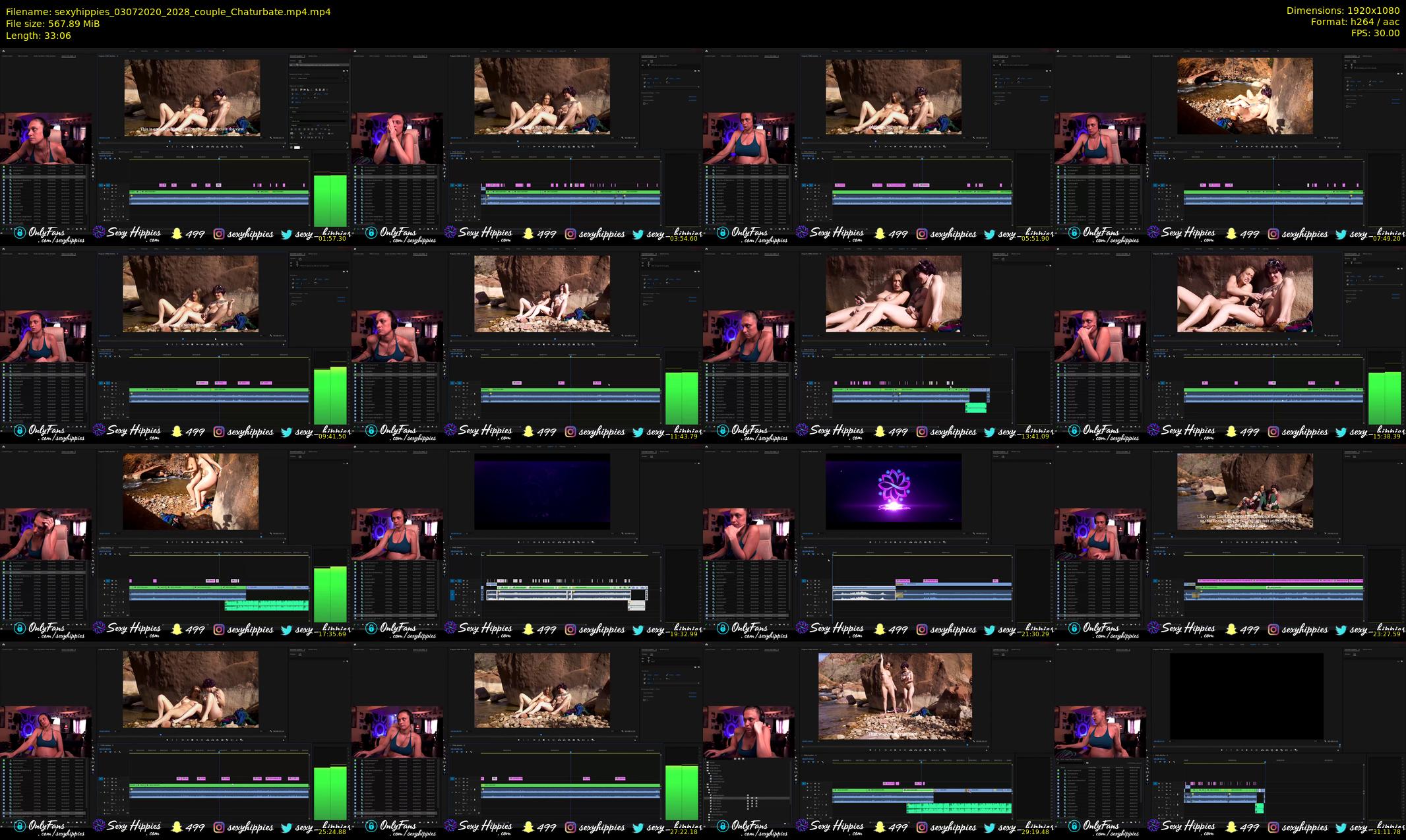sexyhippies — 34 minute Chaturbate couple cam show recording, 1080p, Jul 3, 2020