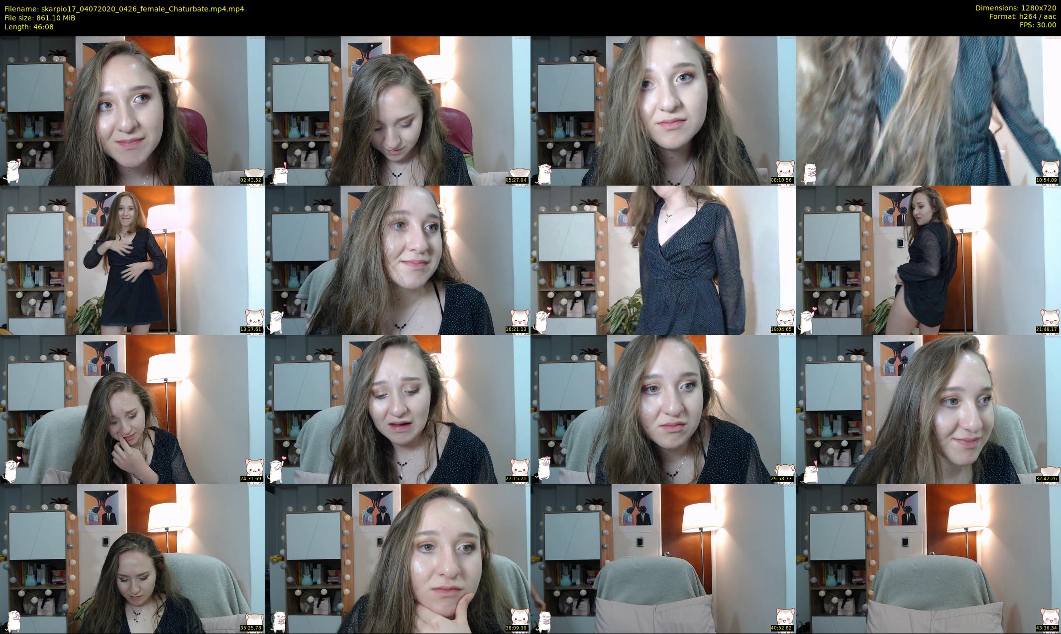 skarpio17 — 47 minute Chaturbate female cam show recording, 720p, Jul 4, 2020