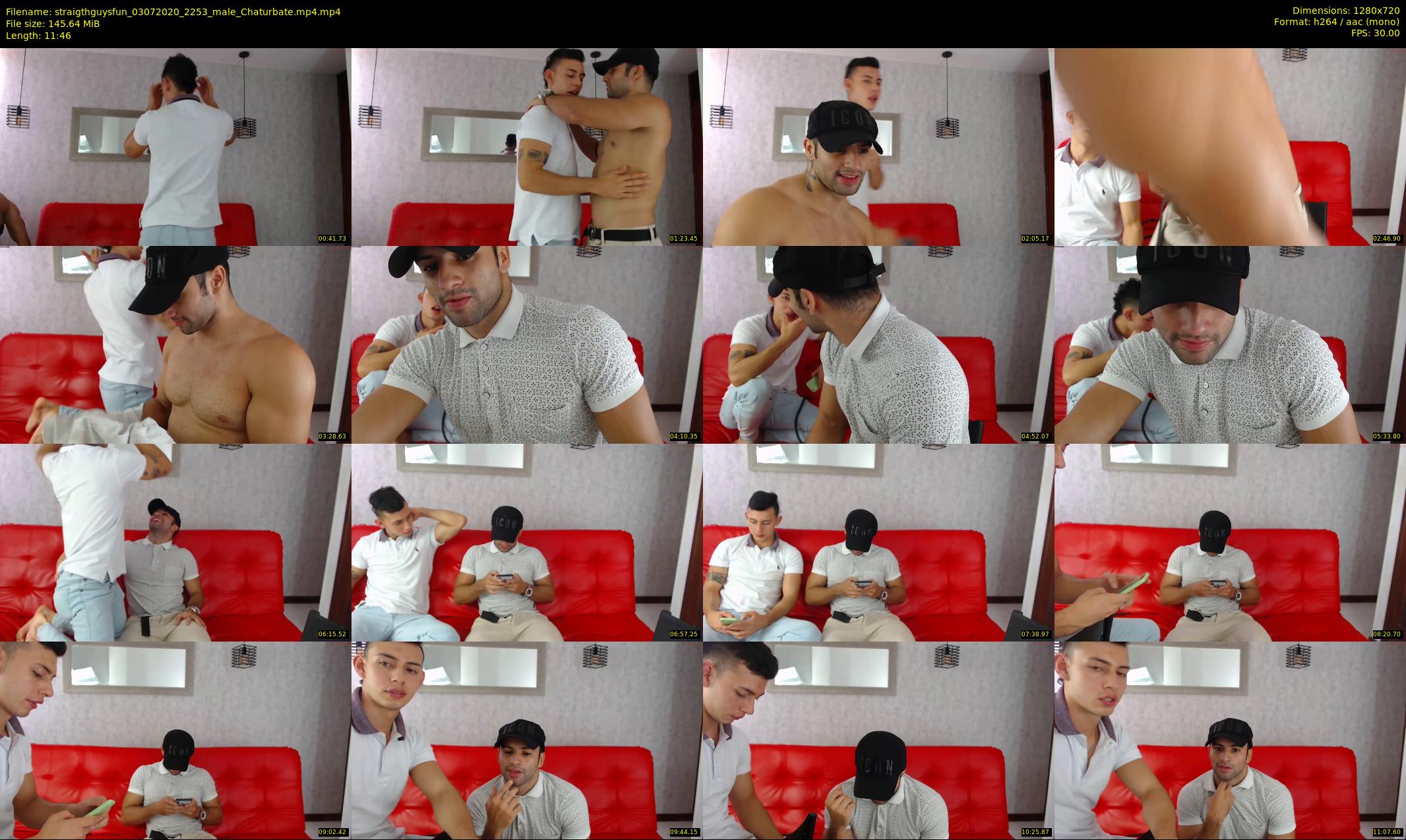 straigthguysfun — 12 minute Chaturbate male cam show recording, 720p, Jul 3, 2020