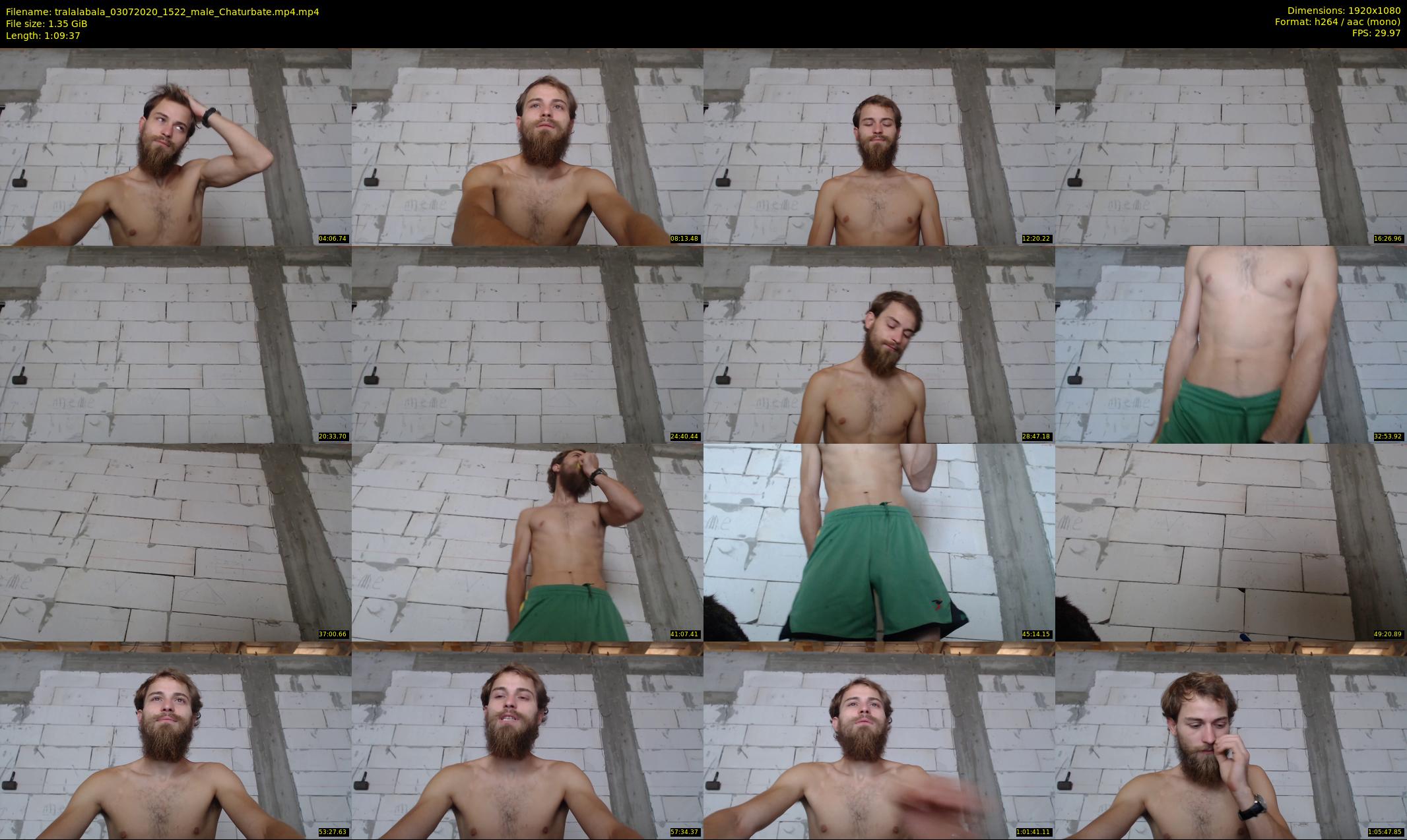 tralalabala — 70 minute Chaturbate male cam show recording, 1080p, Jul 3, 2020
